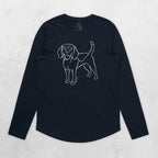 Beagle Olivia Women's Long Sleeve T-Shirt