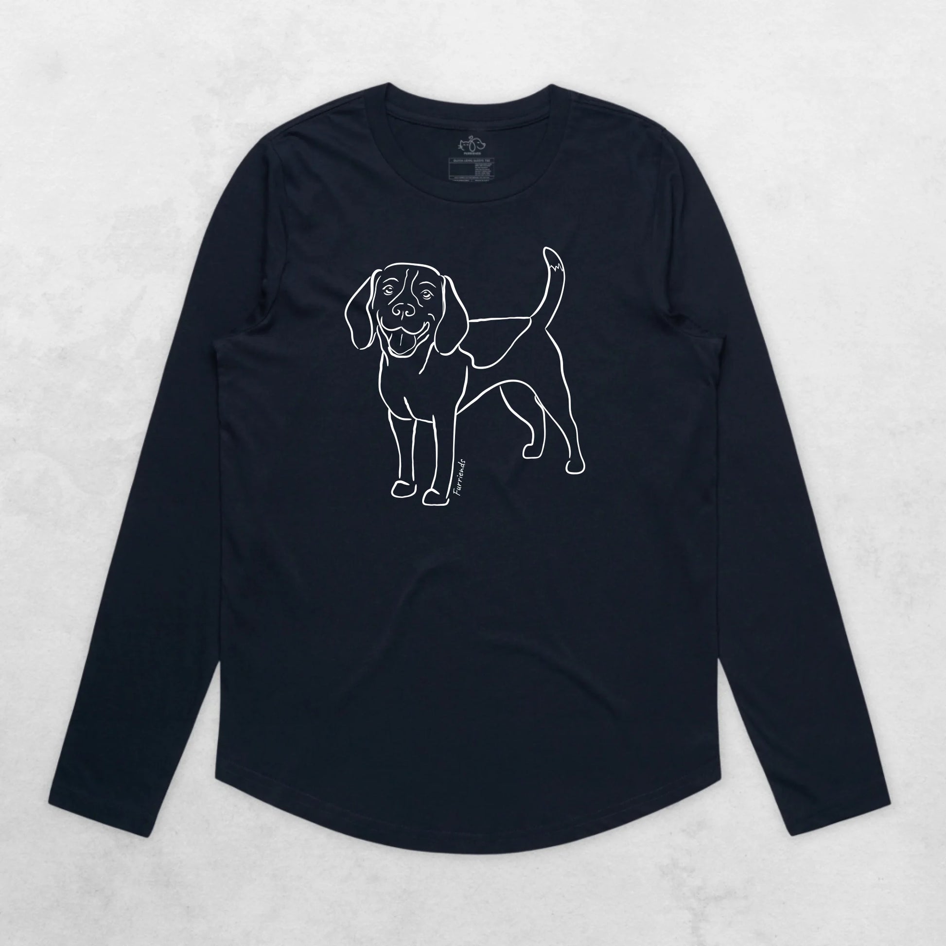 Beagle Olivia Women's Long Sleeve T-Shirt