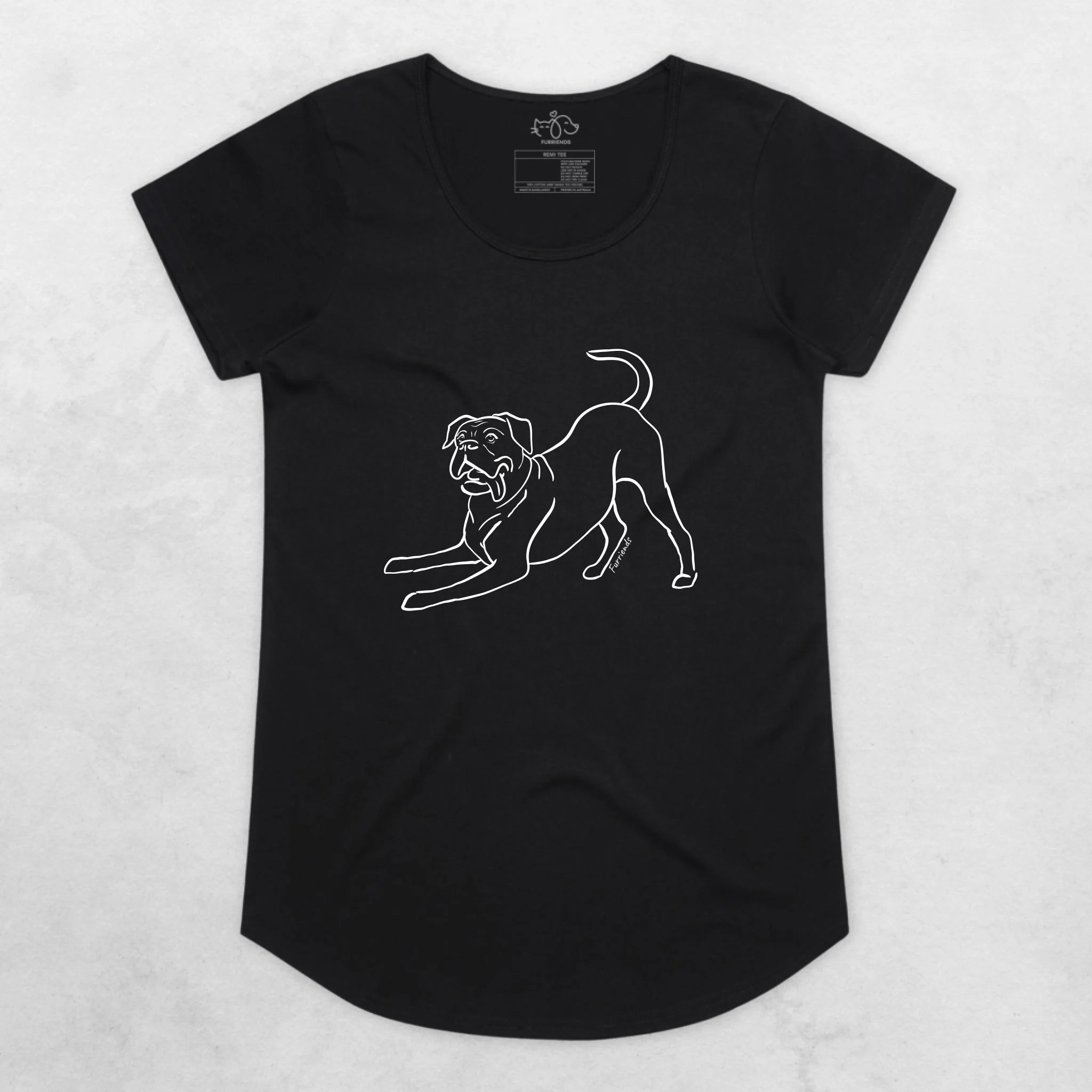 Boxer Remi Women's Scoop Neck T-Shirt