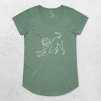Boxer Remi Women's Scoop Neck T-Shirt