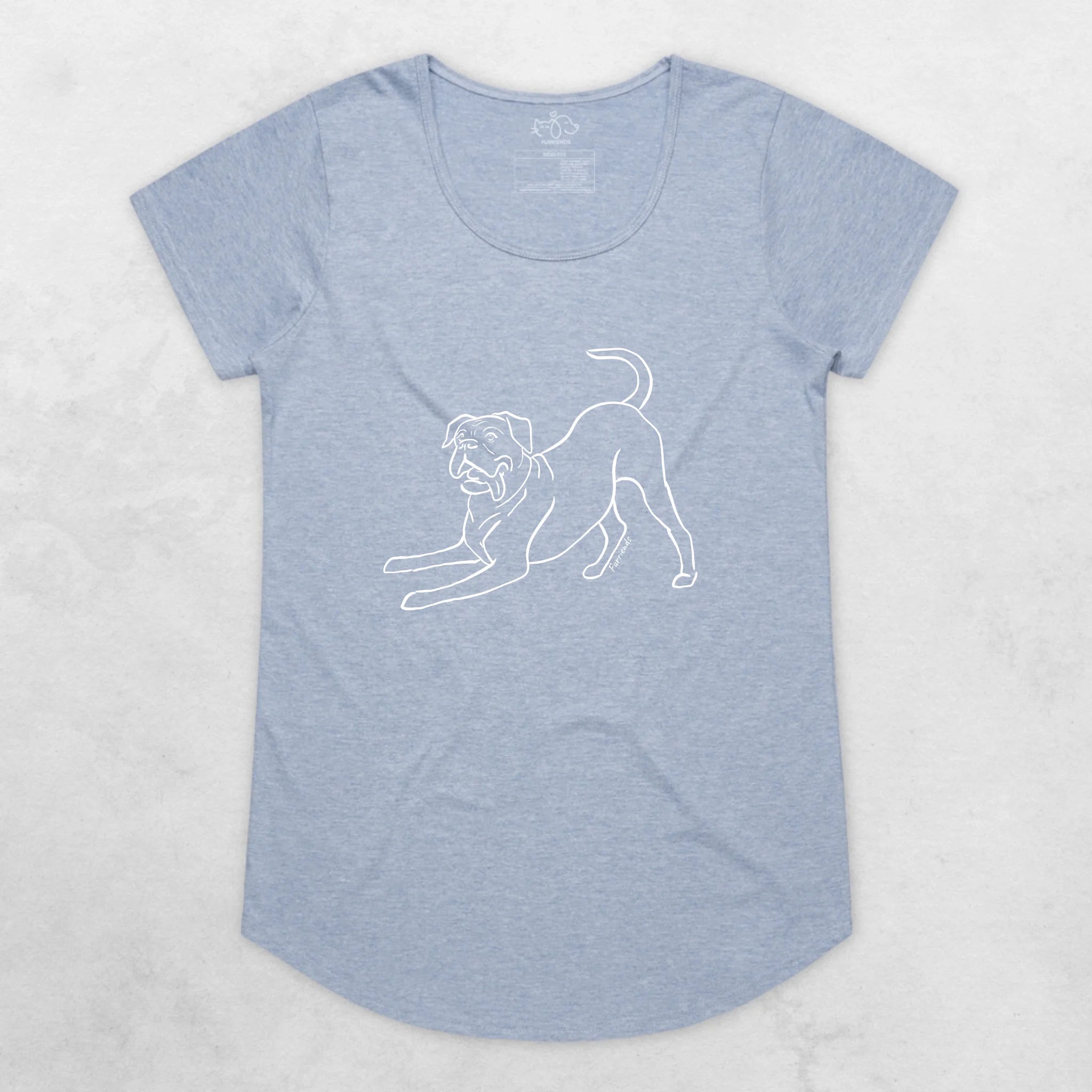 Boxer Remi Women's Scoop Neck T-Shirt