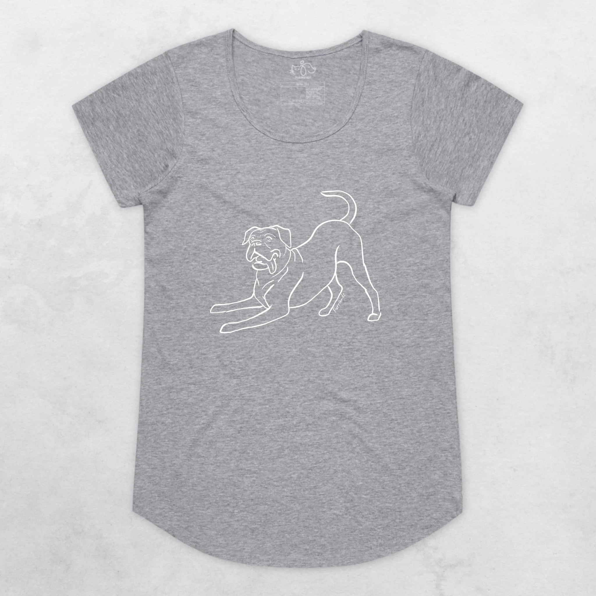 Boxer Remi Women's Scoop Neck T-Shirt