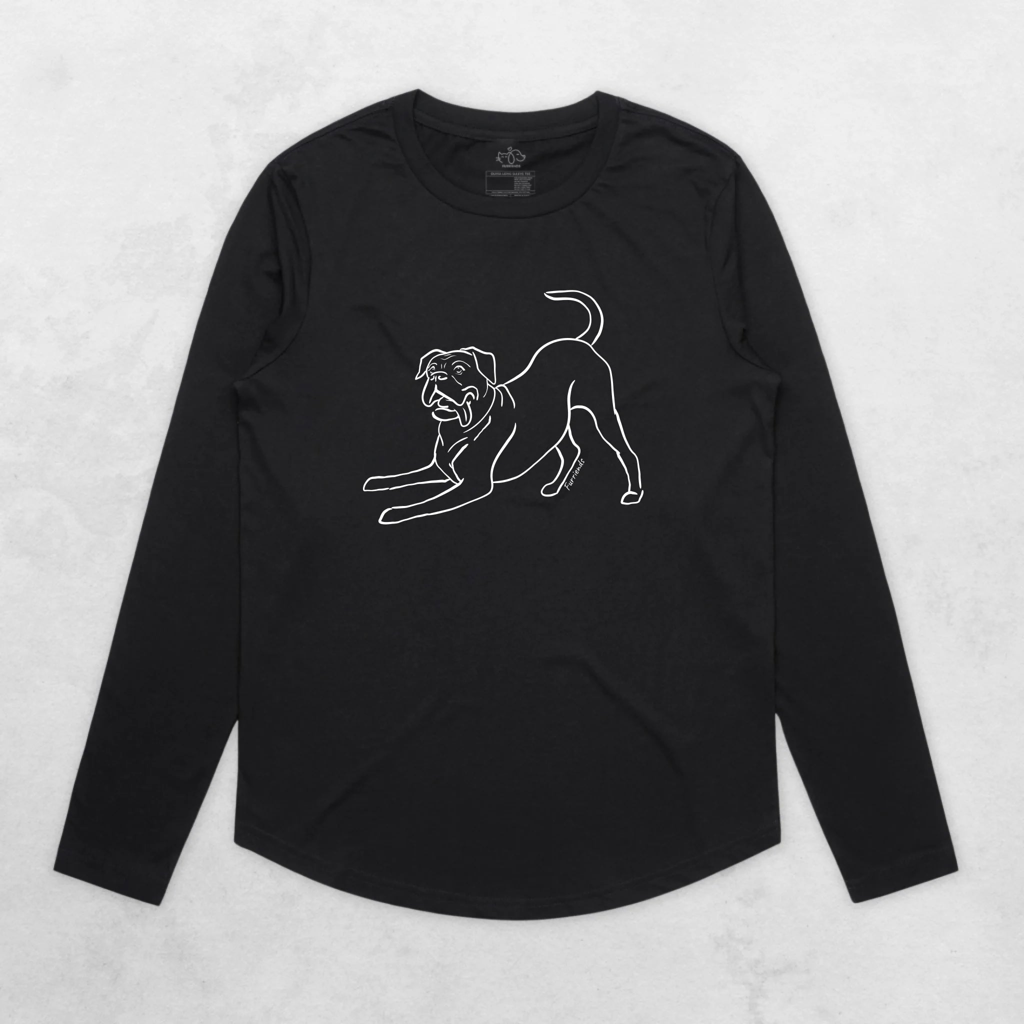 Boxer Olivia Women's Long Sleeve T-Shirt