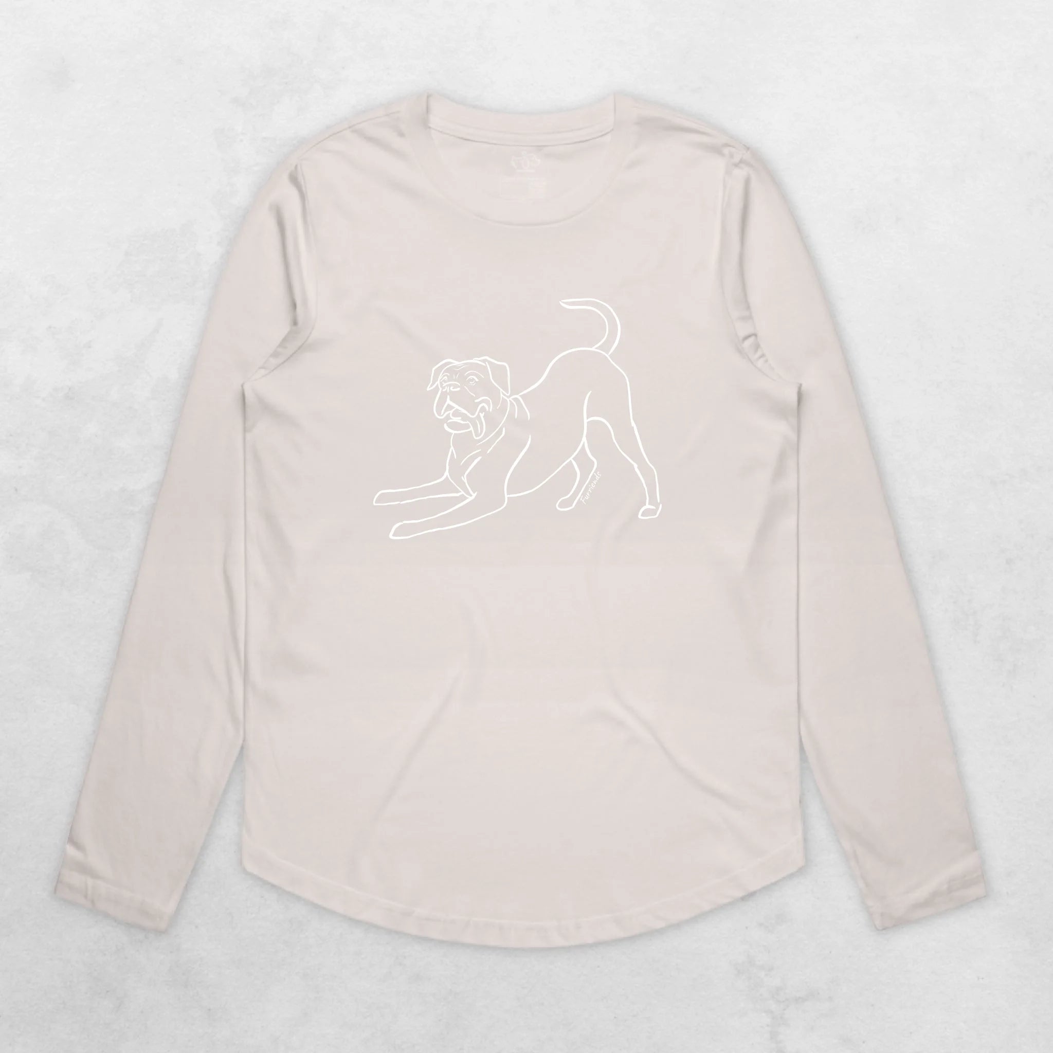 Boxer Olivia Women's Long Sleeve T-Shirt