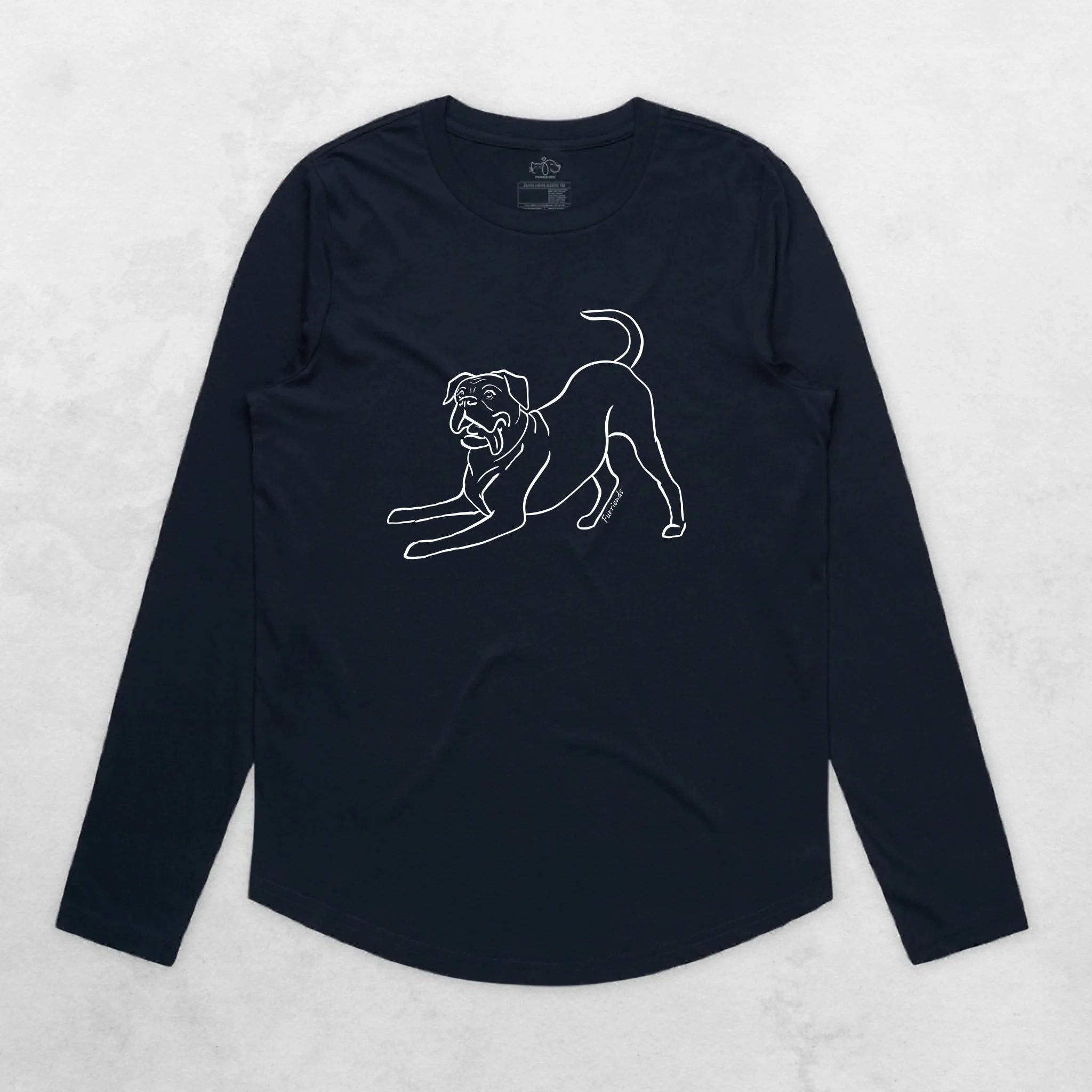 Boxer Olivia Women's Long Sleeve T-Shirt