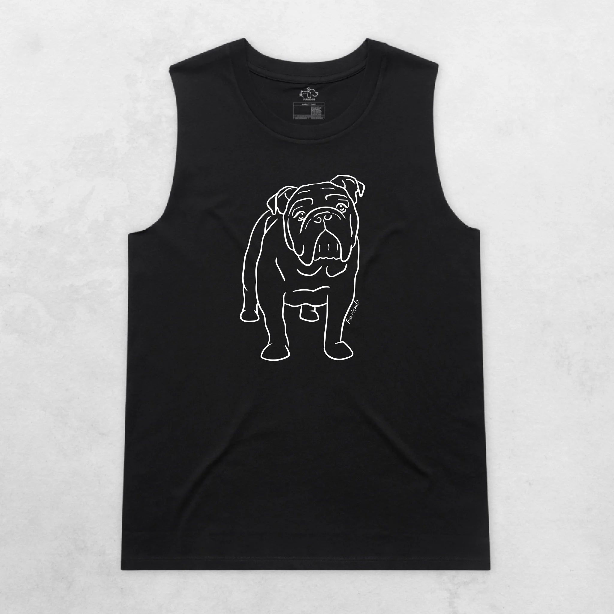 British Bulldog Tank Top