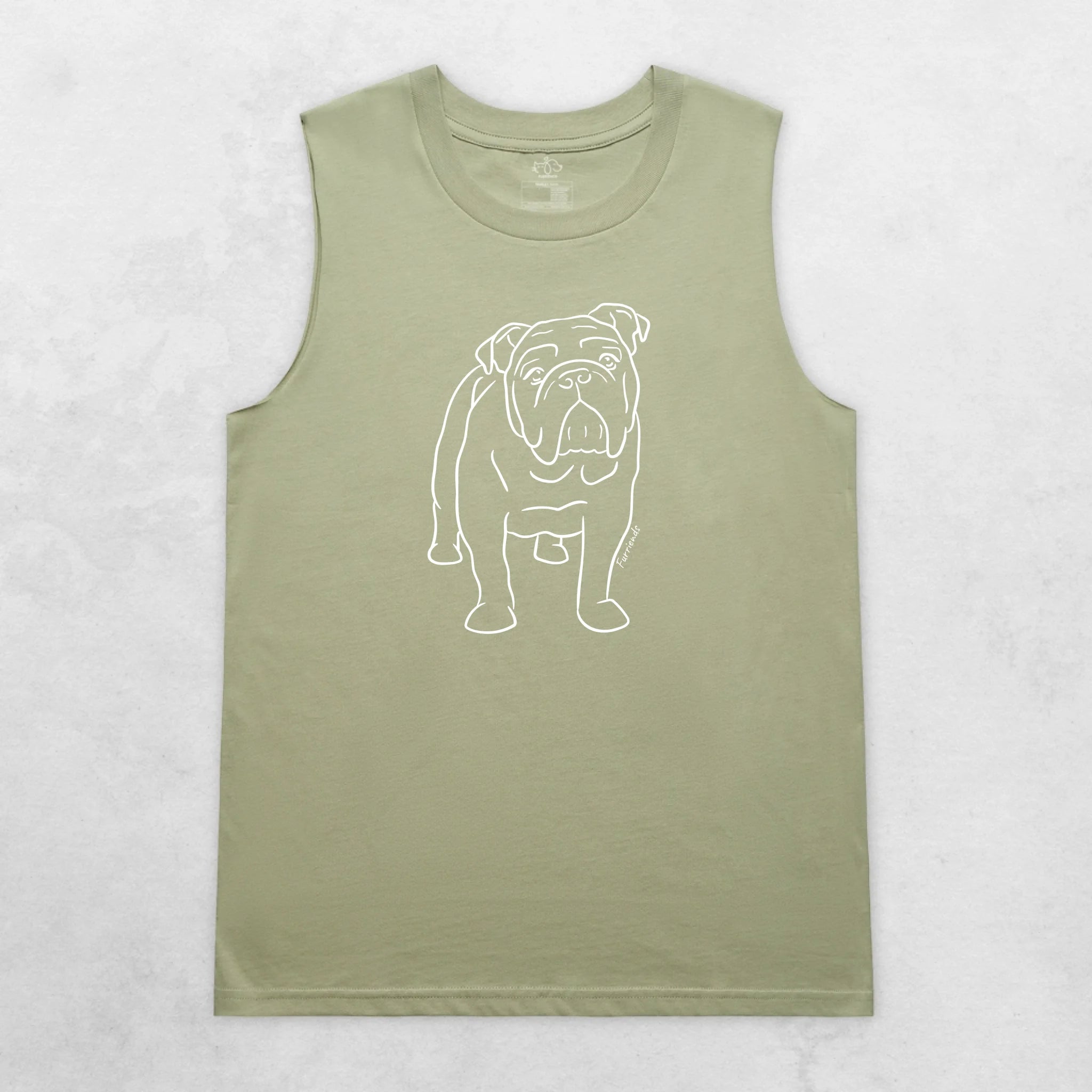 British Bulldog Tank Top