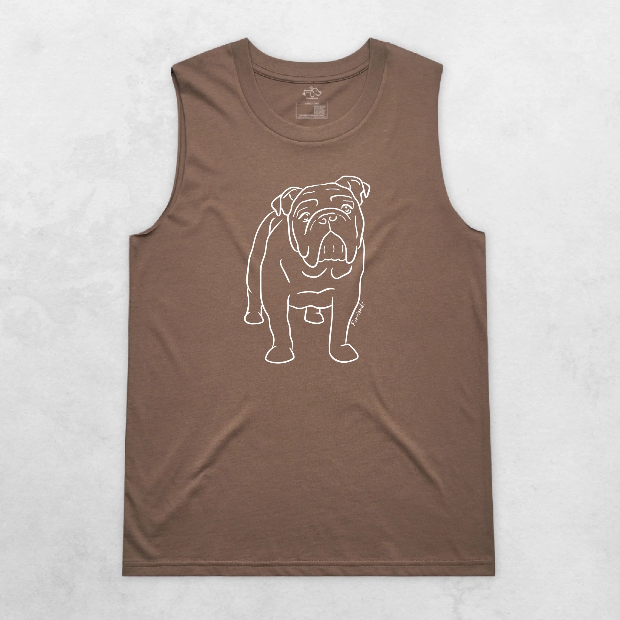 British Bulldog Tank Top