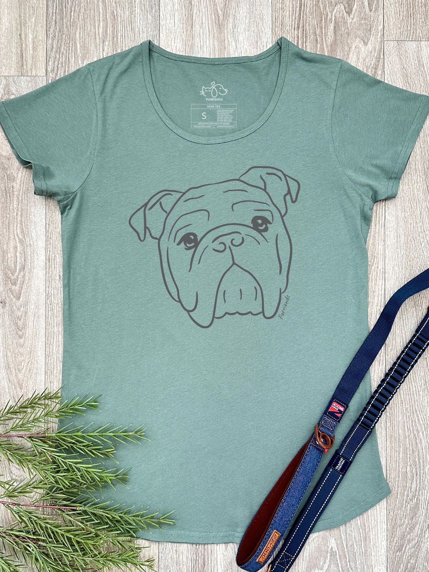 British Bulldog Remi Women's Scoop Neck T-Shirt