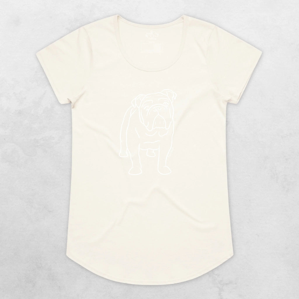 British Bulldog Remi Women's Scoop Neck T-Shirt