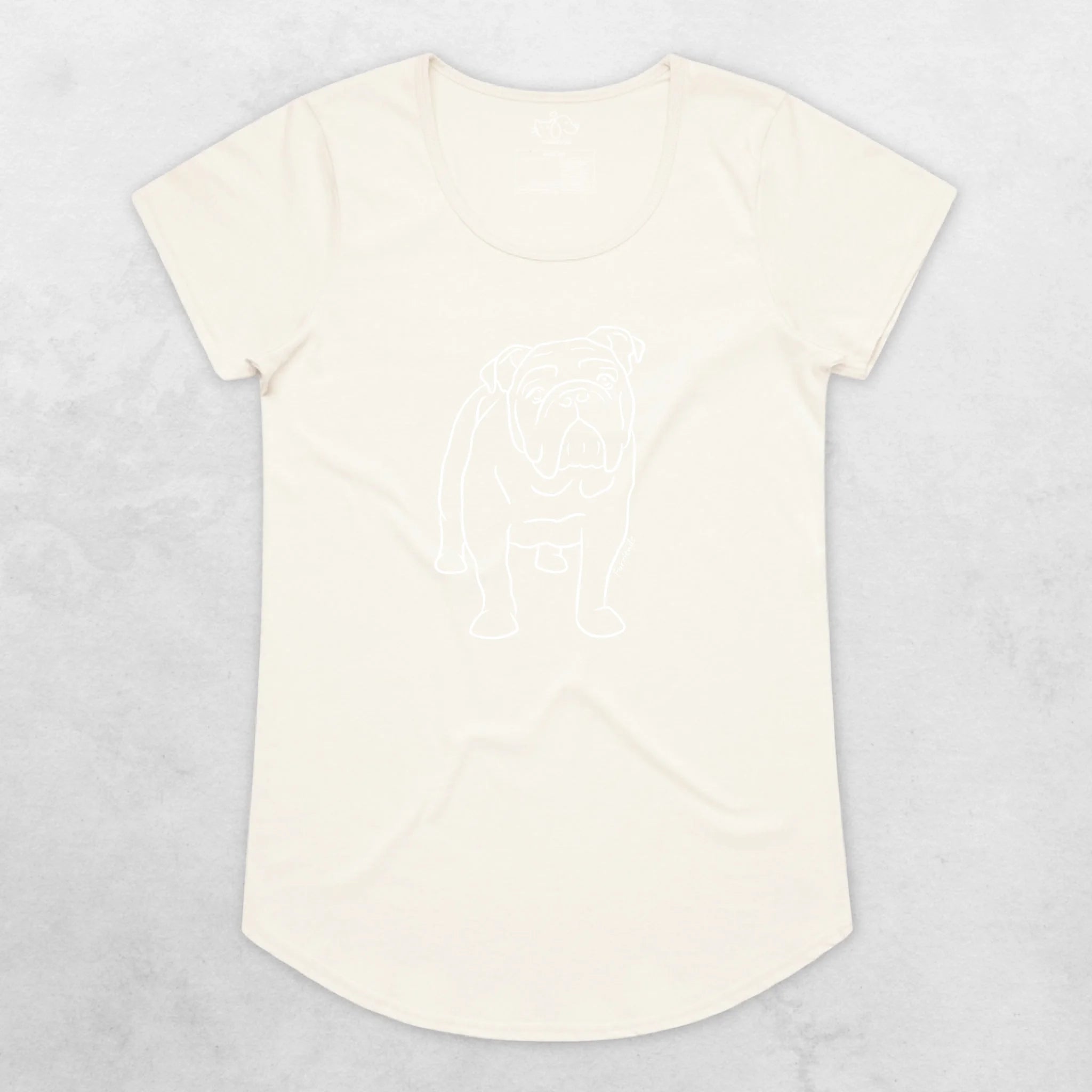 British Bulldog Remi Women's Scoop Neck T-Shirt