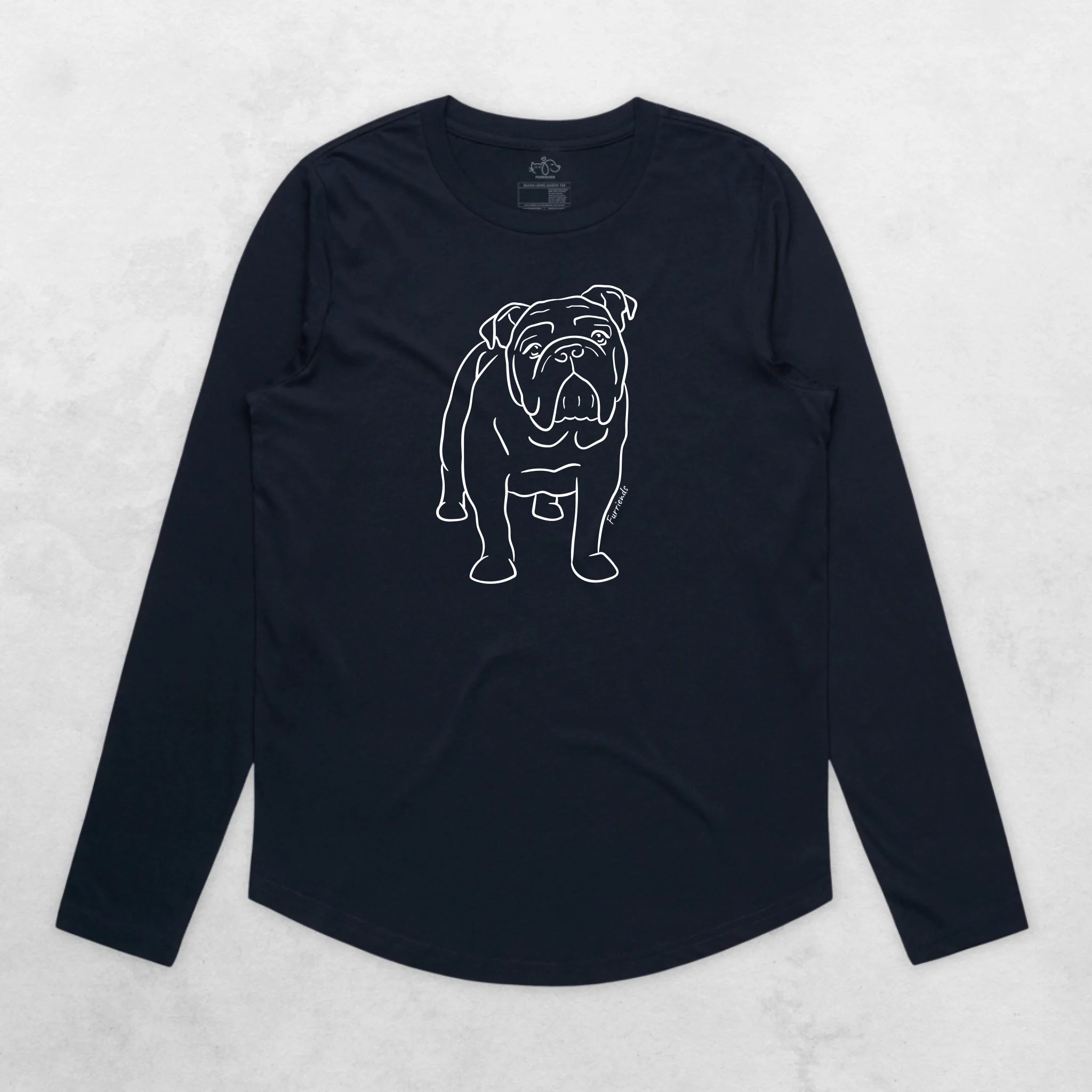 British Bulldog Olivia Women's Long Sleeve T-Shirt