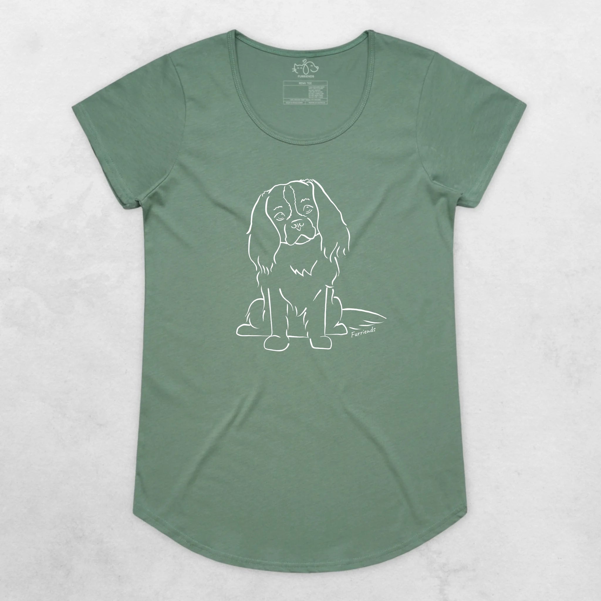 Cavalier King Charles Spaniel Remi Women's Scoop Neck T-Shirt