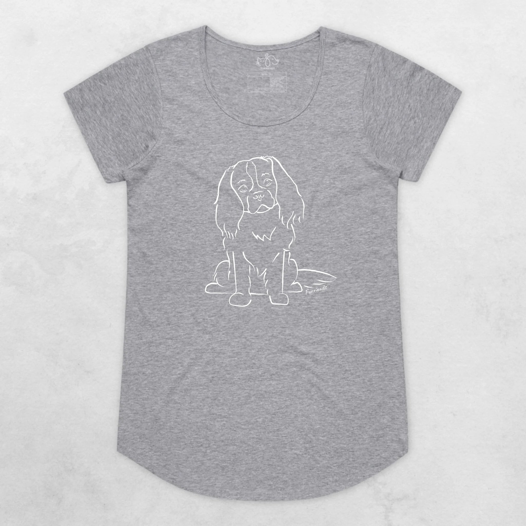Cavalier King Charles Spaniel Remi Women's Scoop Neck T-Shirt