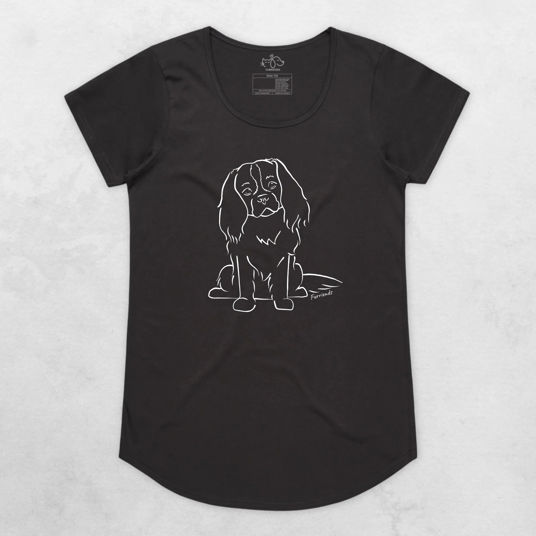 Cavalier King Charles Spaniel Remi Women's Scoop Neck T-Shirt