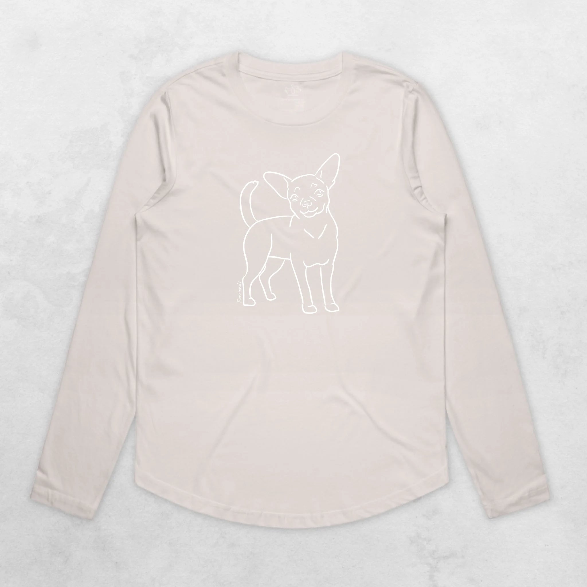 Chihuahua Olivia Women's Long Sleeve T-Shirt