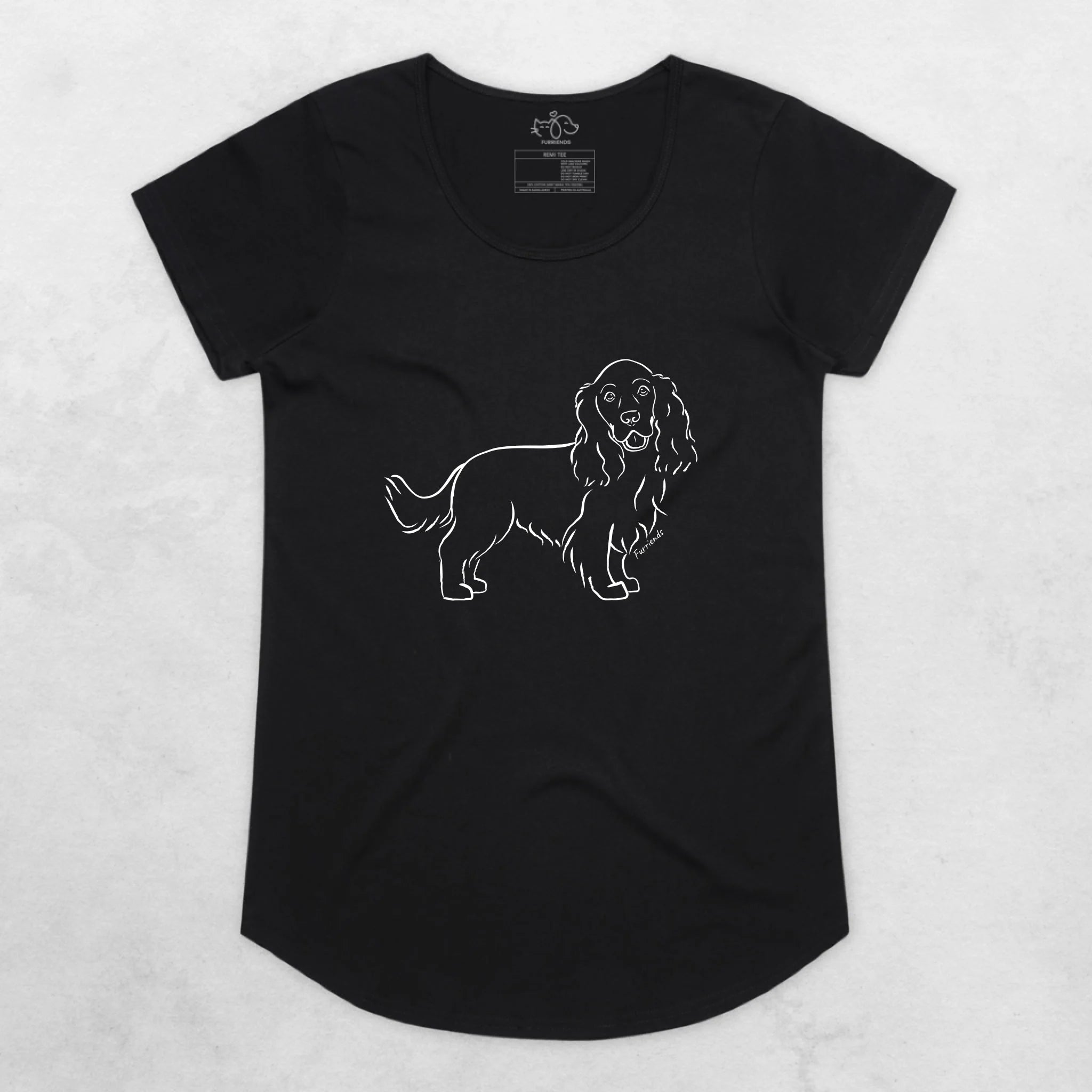 Cocker Spaniel Remi Women's Scoop Neck T-Shirt