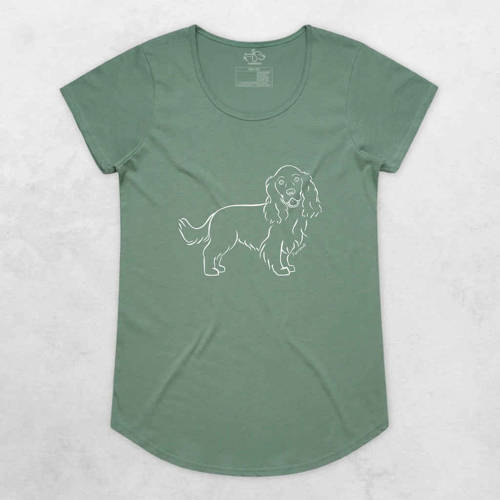 Cocker Spaniel Remi Women's Scoop Neck T-Shirt