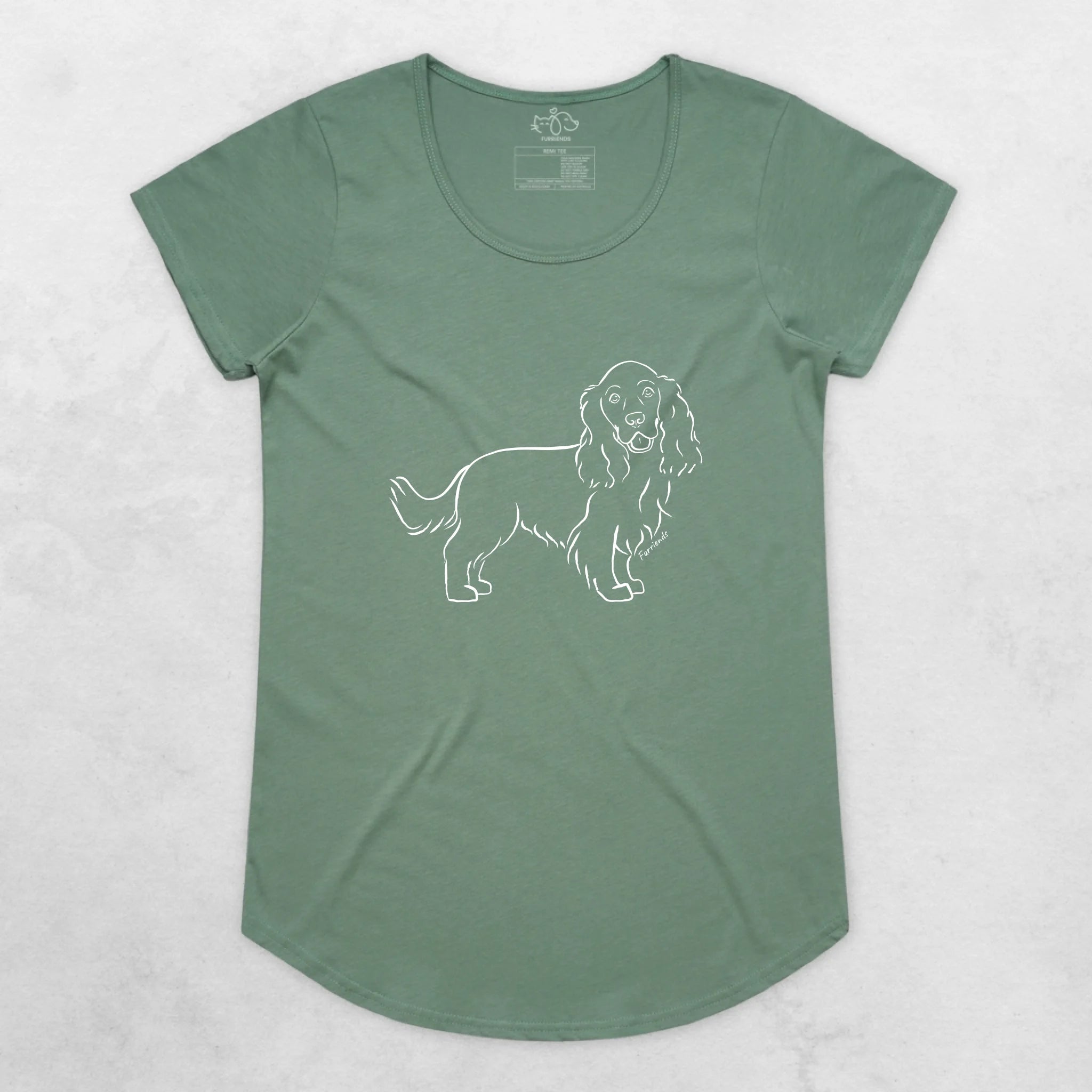 Cocker Spaniel Remi Women's Scoop Neck T-Shirt
