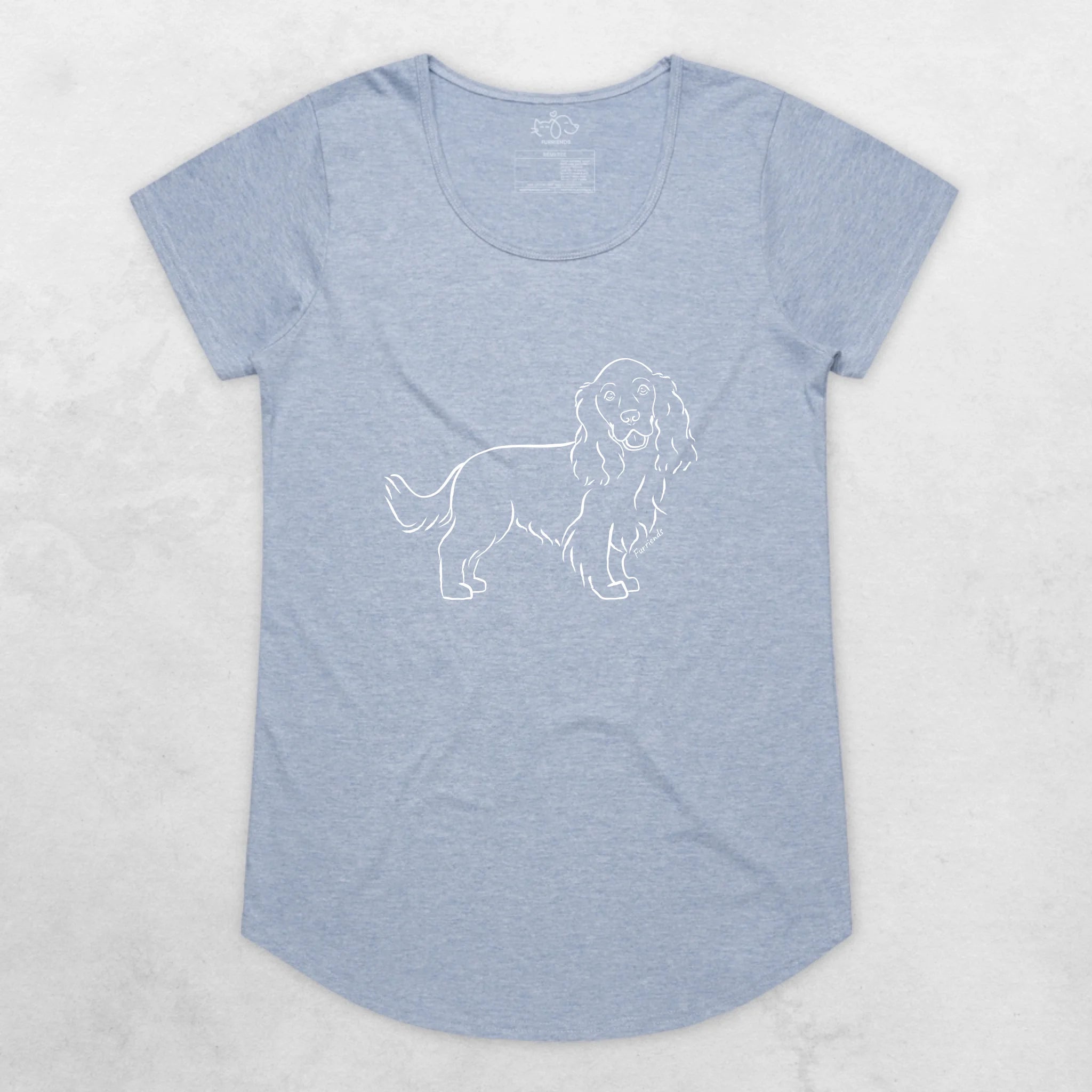 Cocker Spaniel Remi Women's Scoop Neck T-Shirt