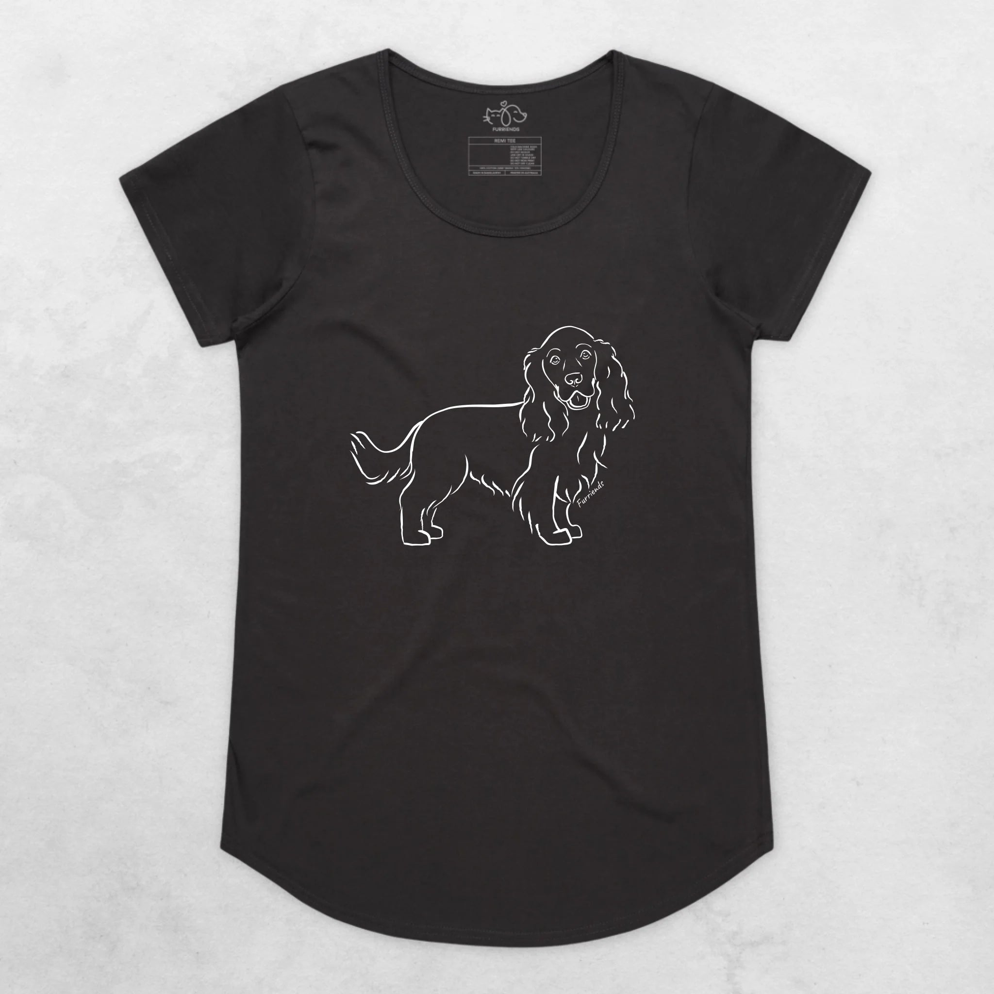 Cocker Spaniel Remi Women's Scoop Neck T-Shirt
