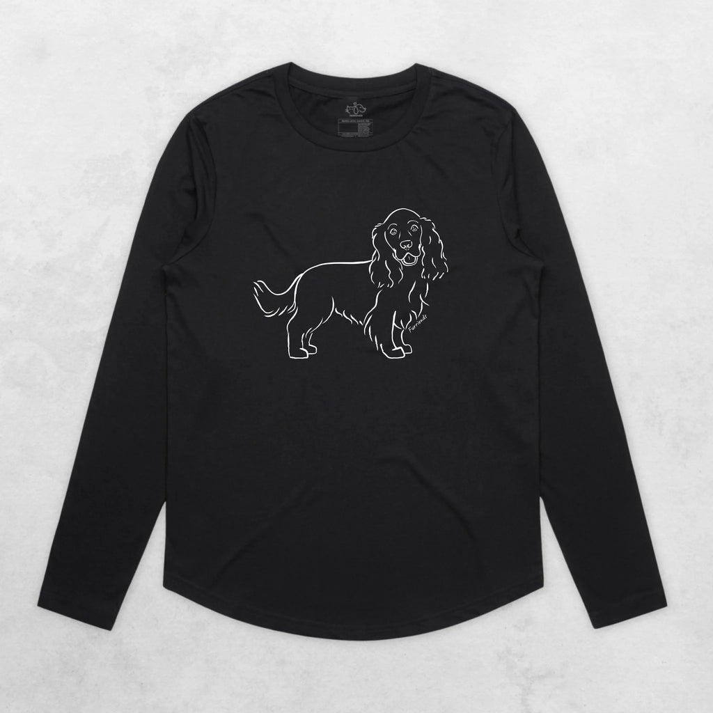 Cocker Spaniel Olivia Women's Long Sleeve T-Shirt