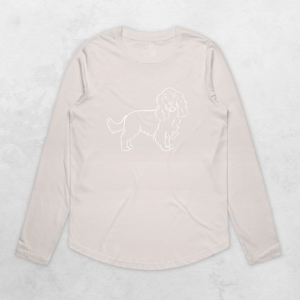 Cocker Spaniel Olivia Women's Long Sleeve T-Shirt