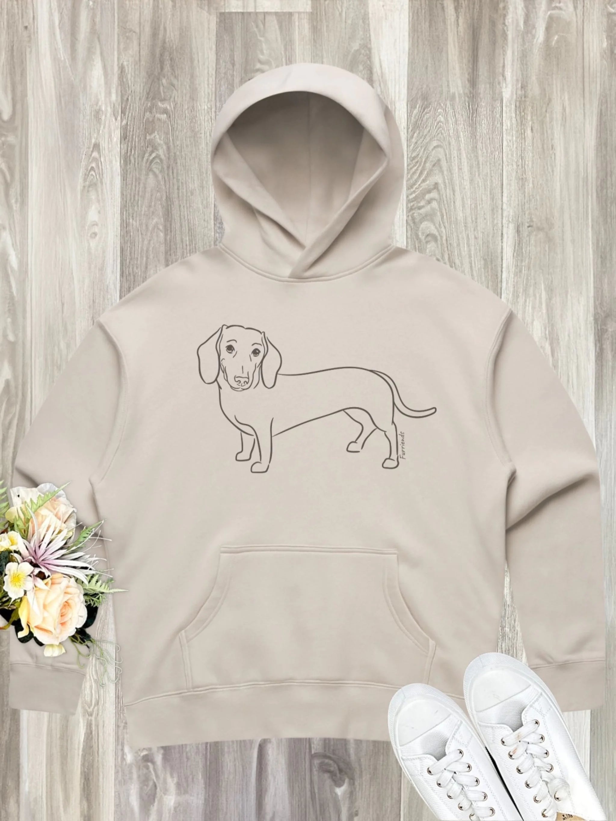 Comfort-Hood-Womens-Dachshund-Bone