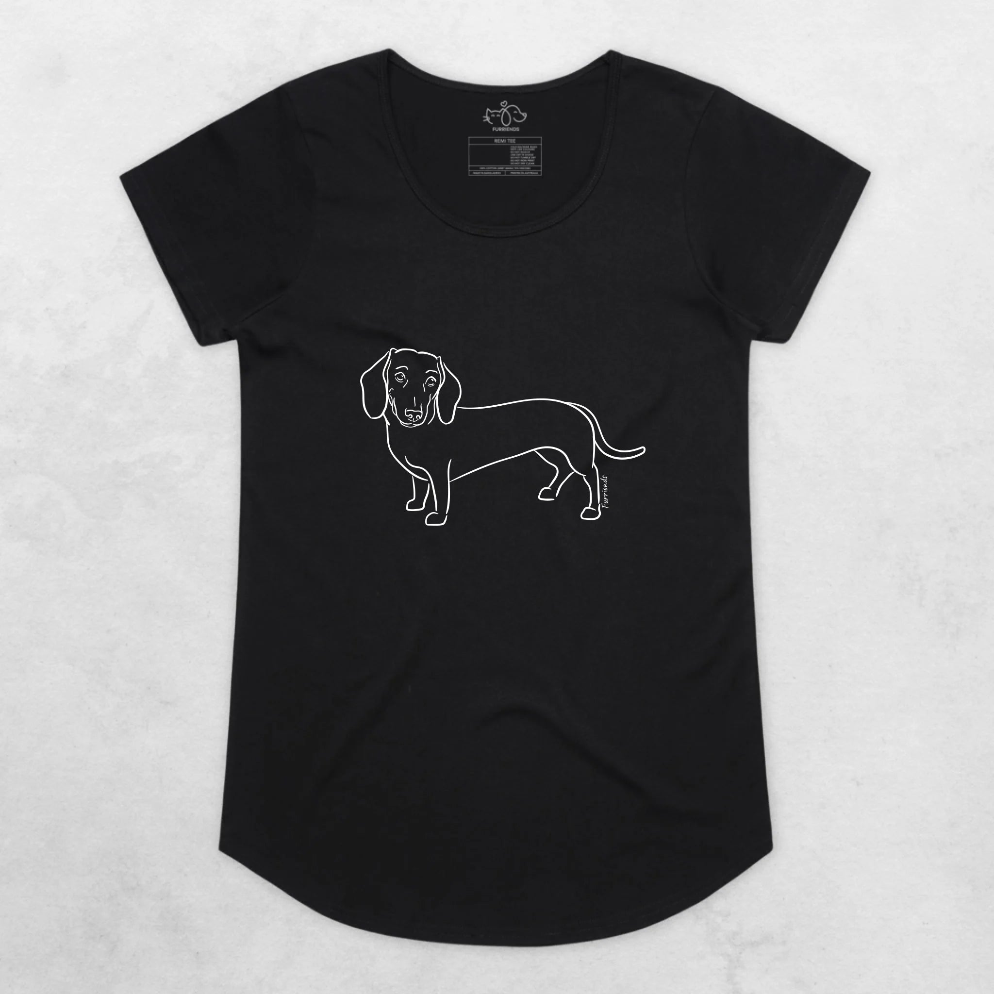 Dachshund Remi Women's Scoop Neck T-Shirt