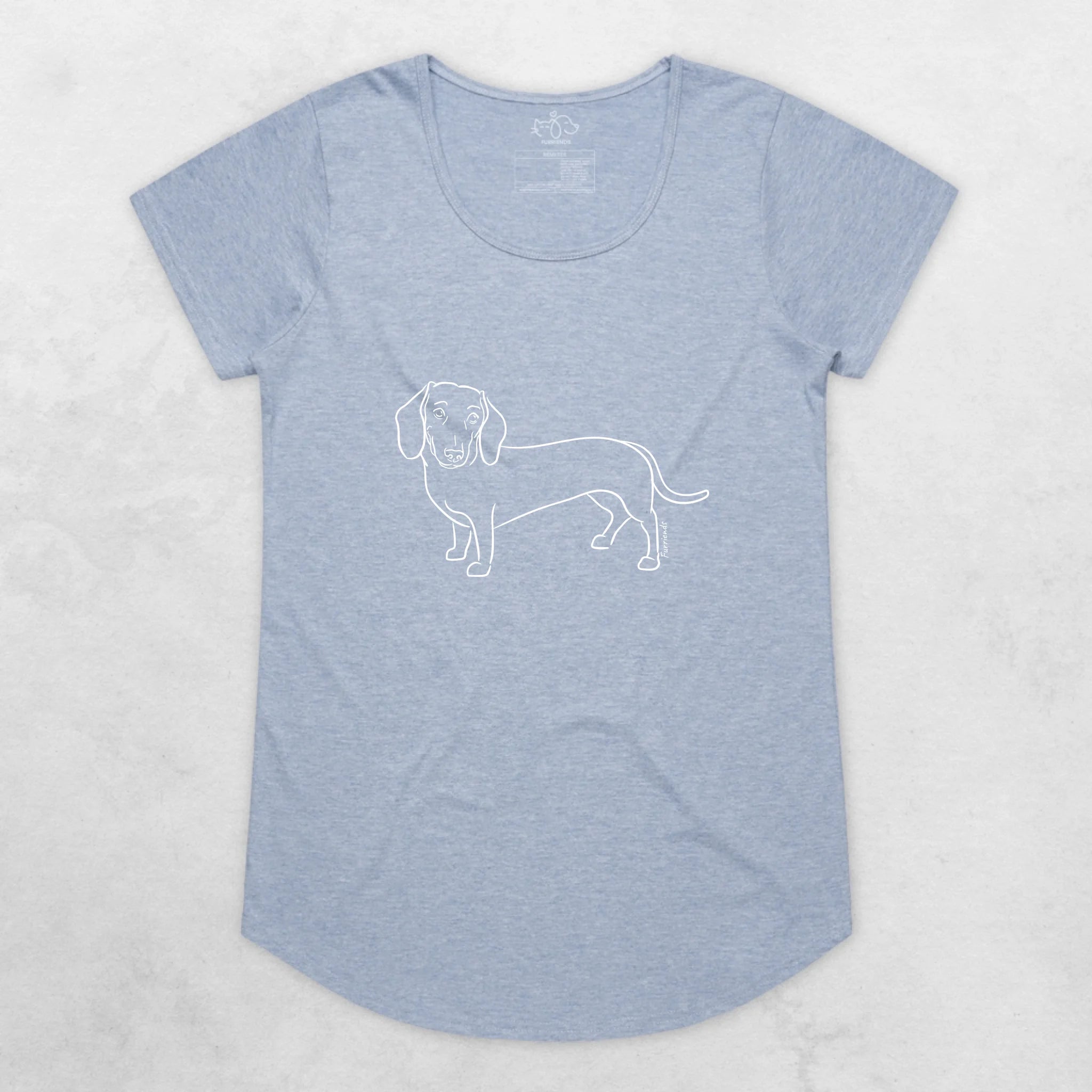 Dachshund Remi Women's Scoop Neck T-Shirt