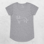 Dachshund Remi Women's Scoop Neck T-Shirt