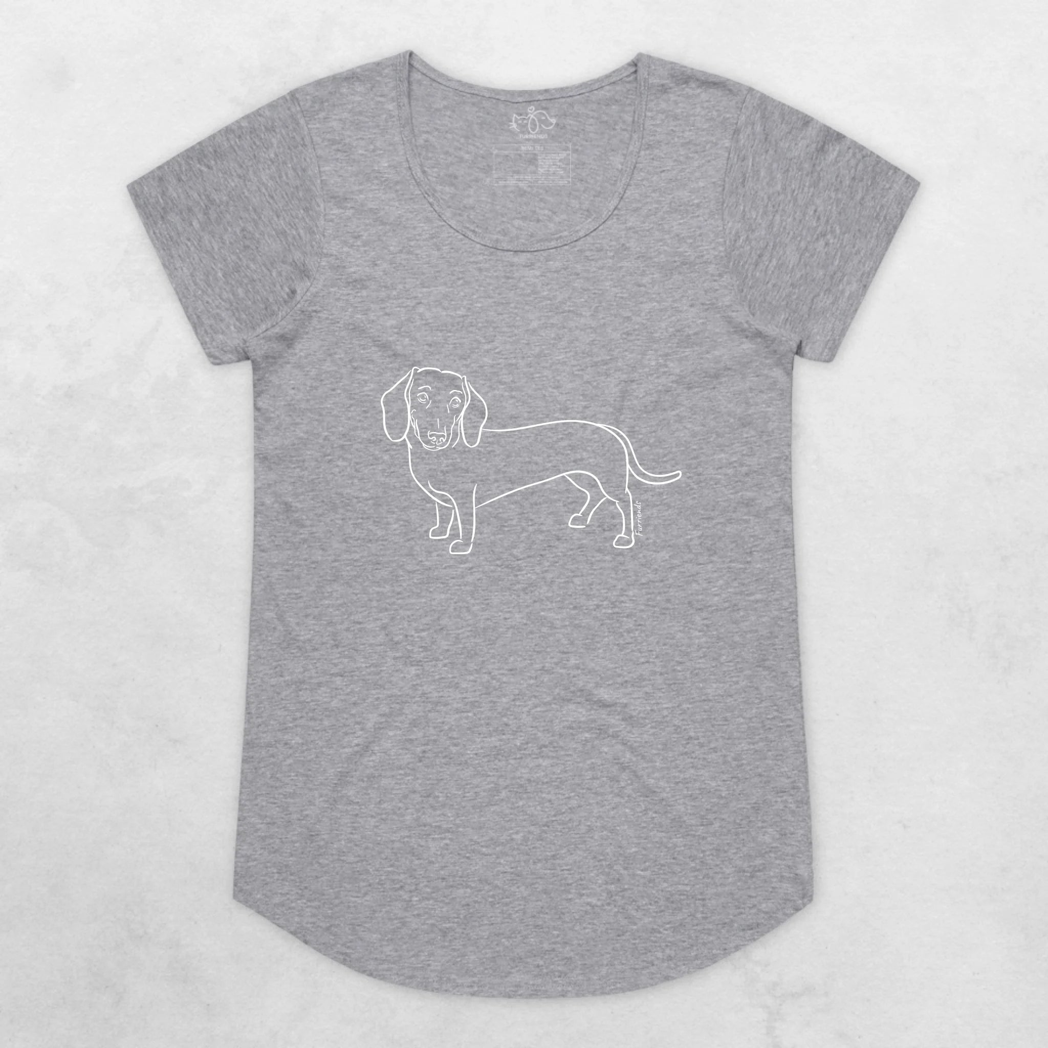 Dachshund Remi Women's Scoop Neck T-Shirt