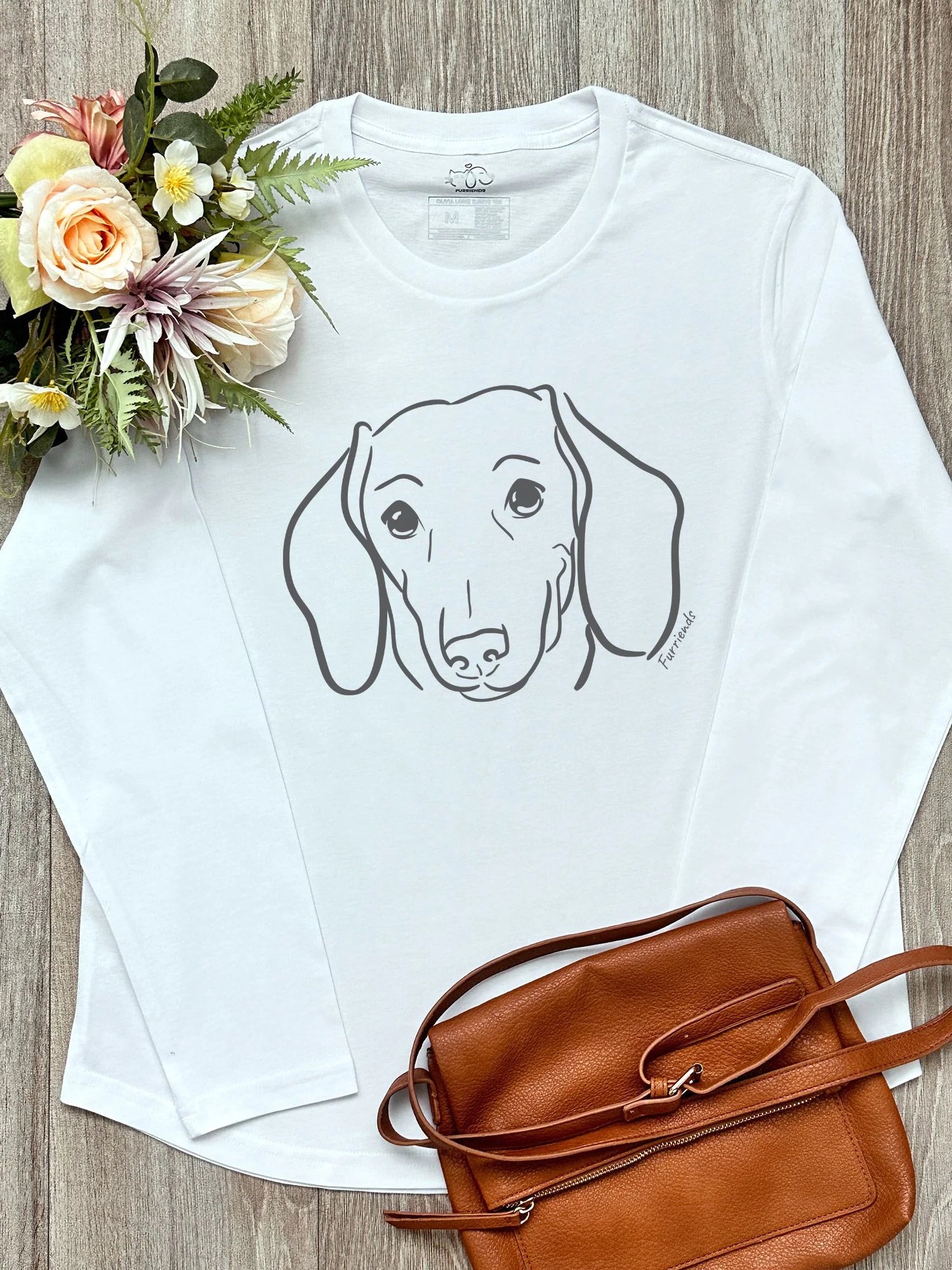 Dachshund Olivia Women's Long Sleeve T-Shirt