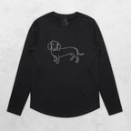 Dachshund Olivia Women's Long Sleeve T-Shirt