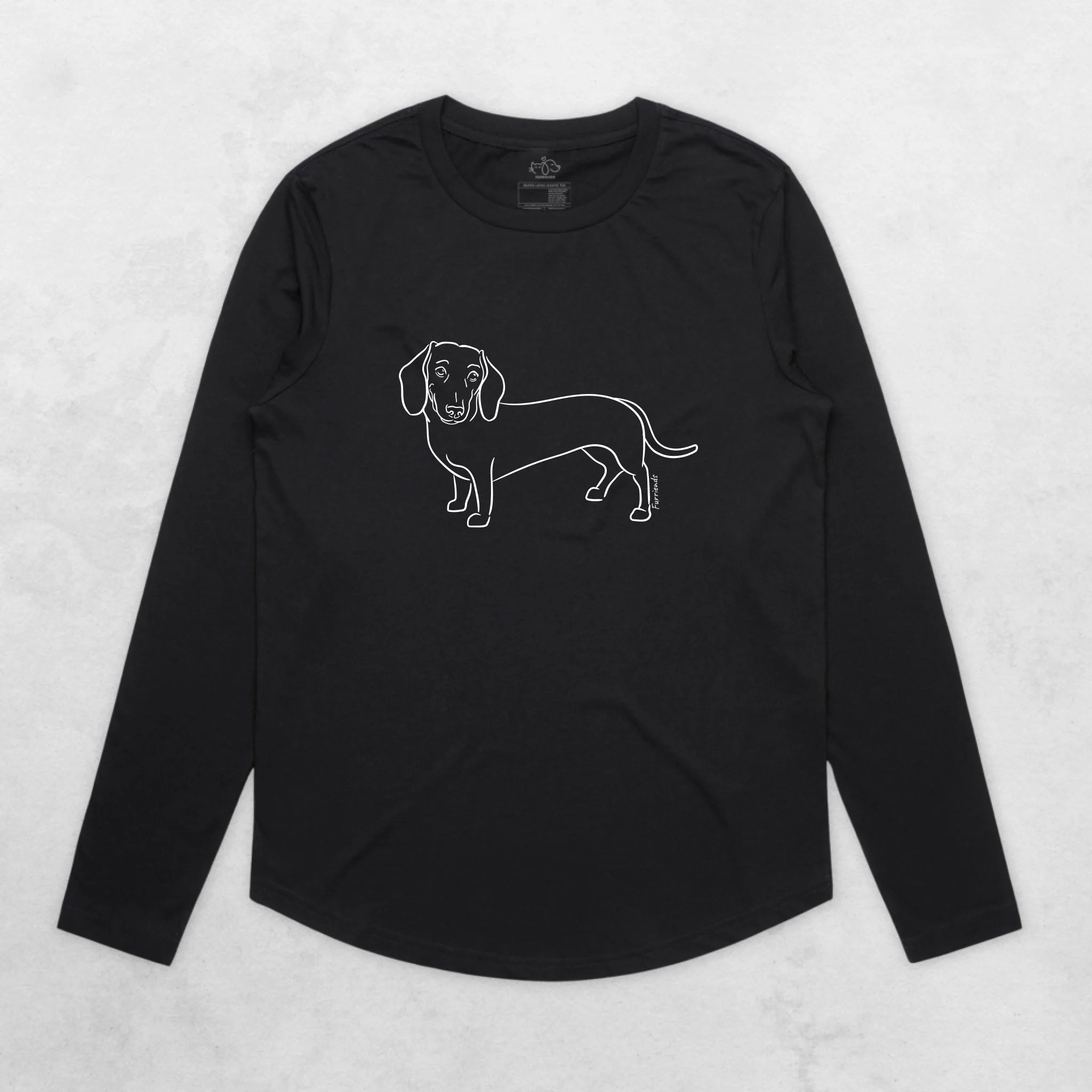 Dachshund Olivia Women's Long Sleeve T-Shirt