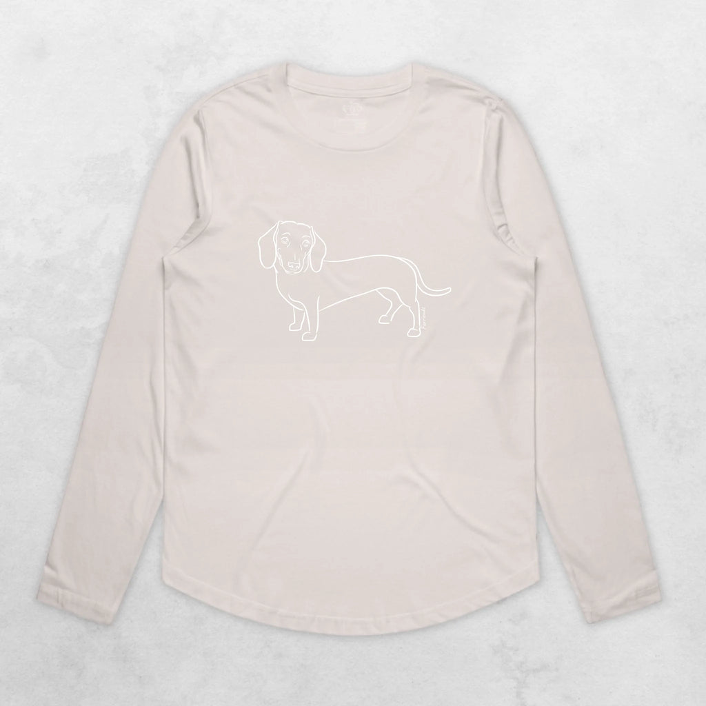 Dachshund Olivia Women's Long Sleeve T-Shirt