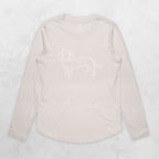 Dachshund Olivia Women's Long Sleeve T-Shirt