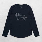 Dachshund Olivia Women's Long Sleeve T-Shirt
