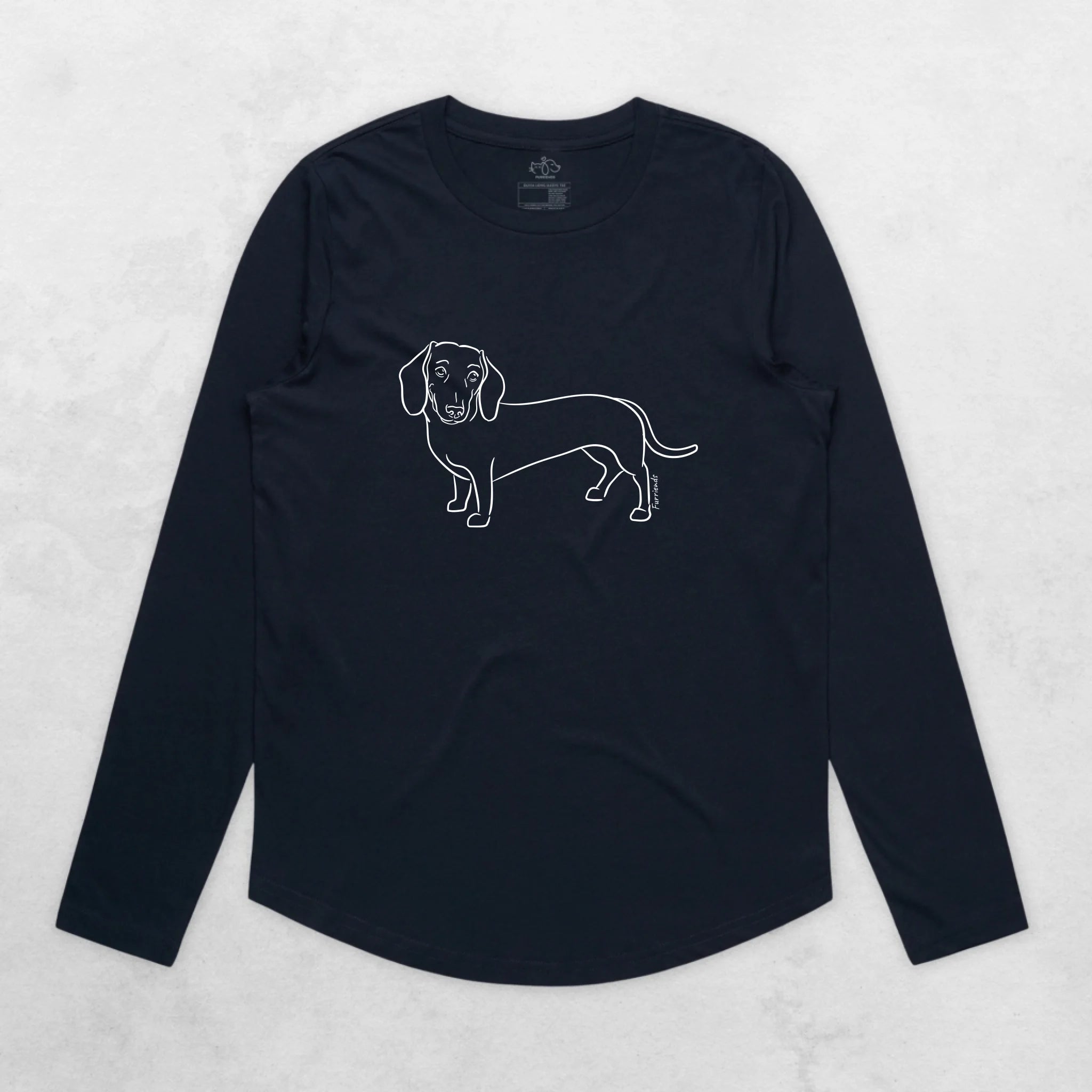 Dachshund Olivia Women's Long Sleeve T-Shirt