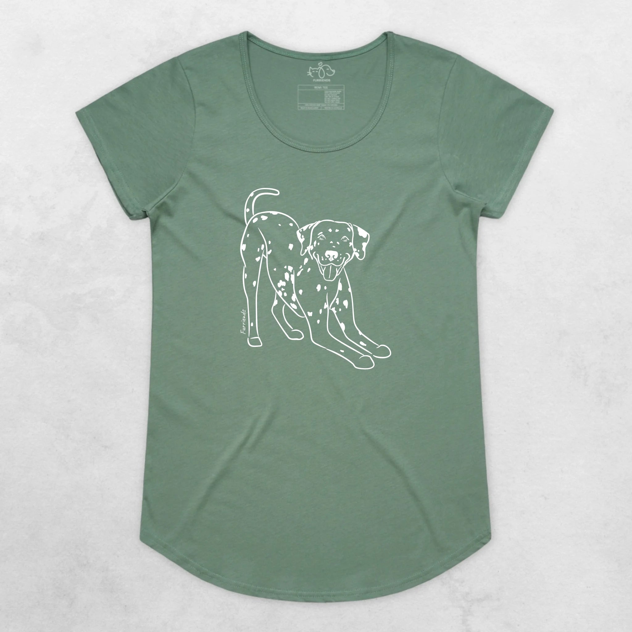 Dalmatian Remi Women's Scoop Neck T-Shirt