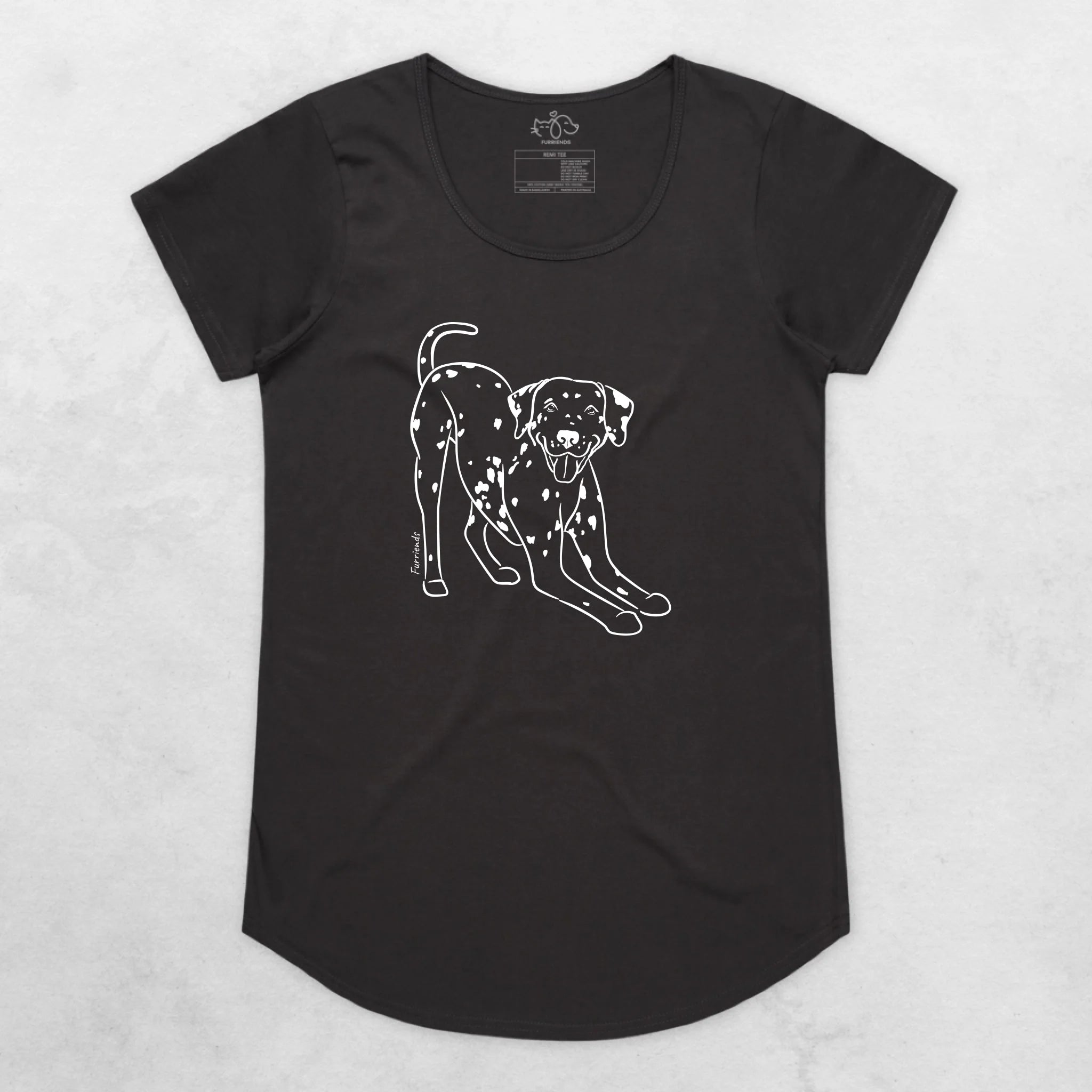 Dalmatian Remi Women's Scoop Neck T-Shirt
