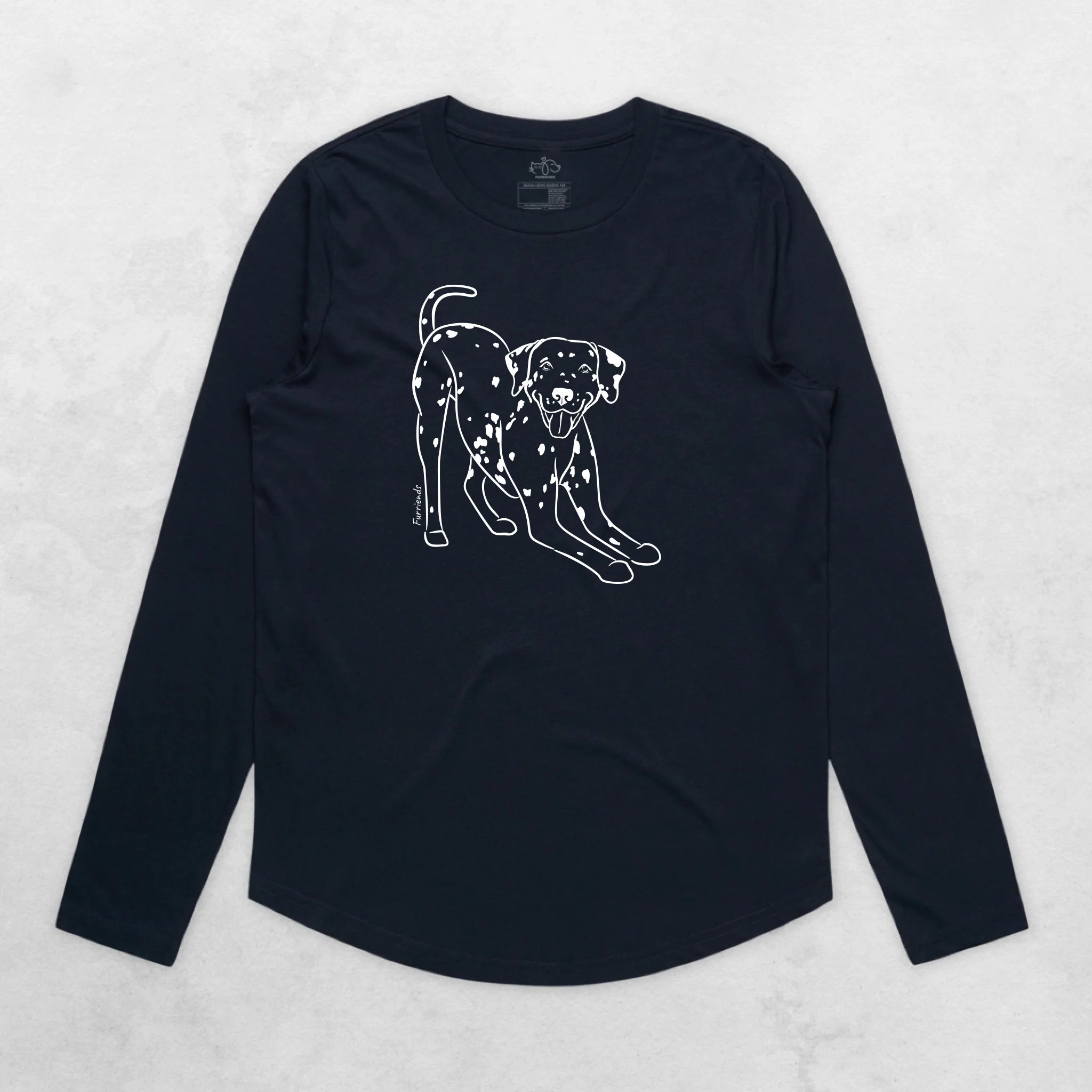 Dalmatian Olivia Women's Long Sleeve T-Shirt