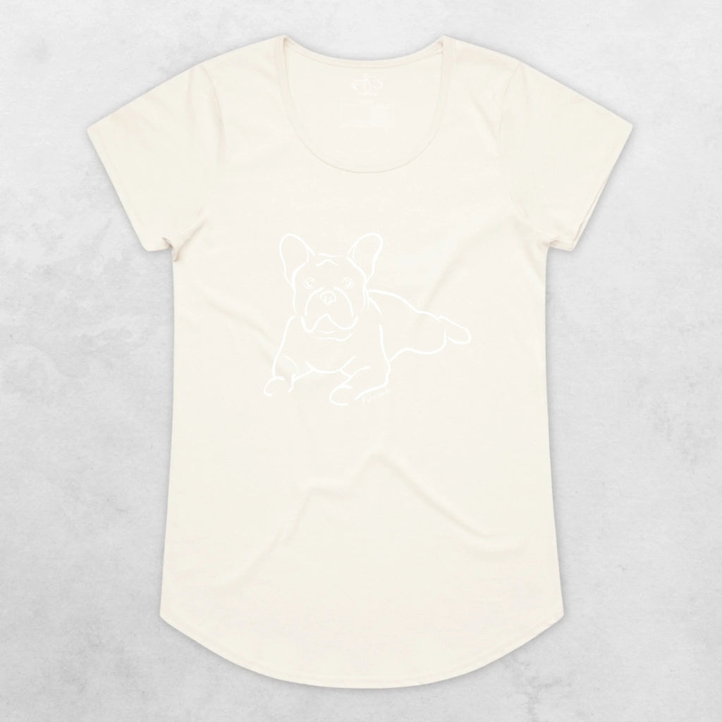 French Bulldog Remi Women's Scoop Neck T-Shirt