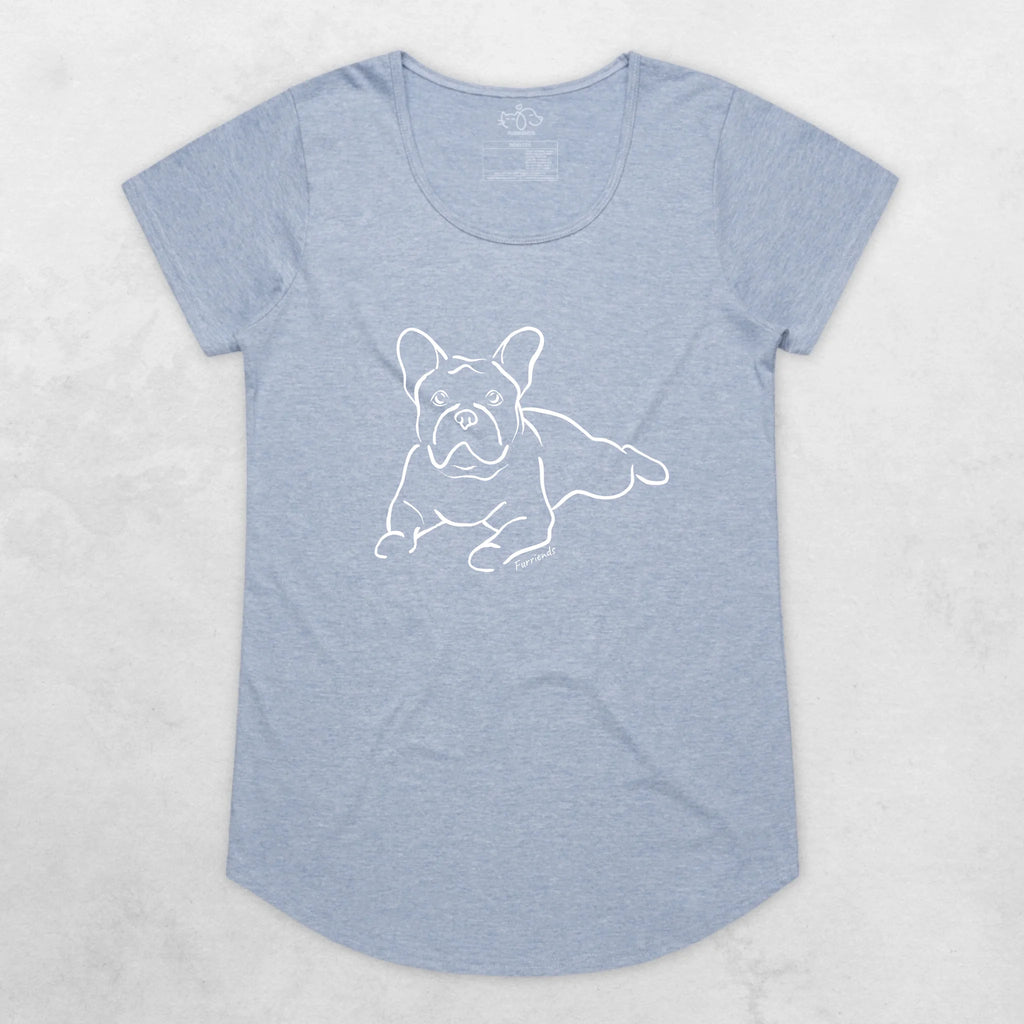 French Bulldog Remi Women's Scoop Neck T-Shirt