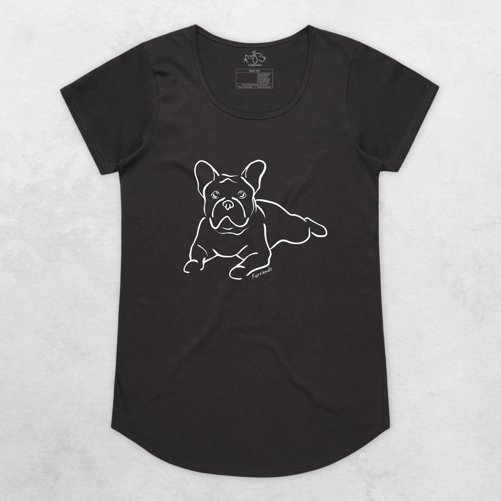 French Bulldog Remi Women's Scoop Neck T-Shirt
