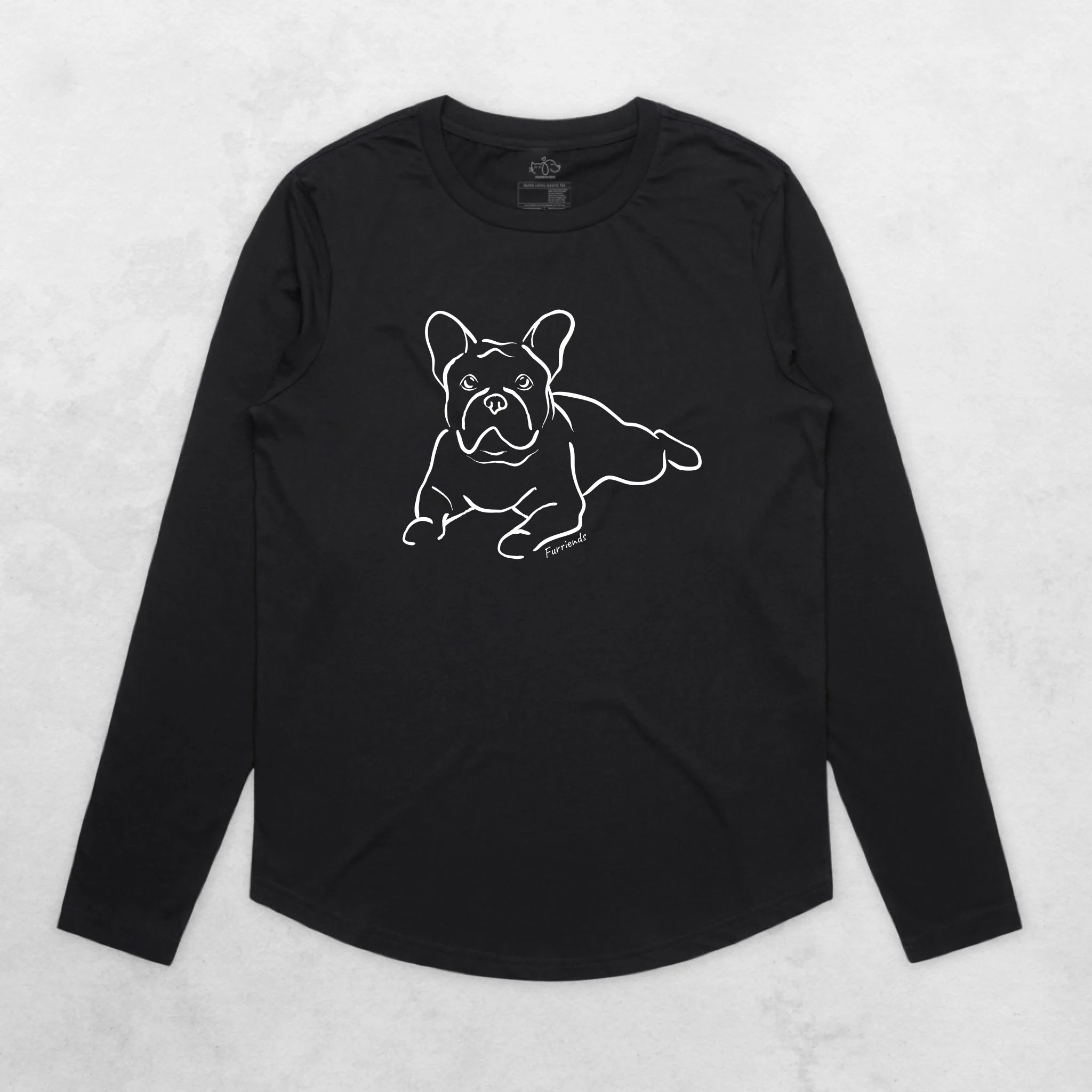 French Bulldog Olivia Women's Long Sleeve T-Shirt