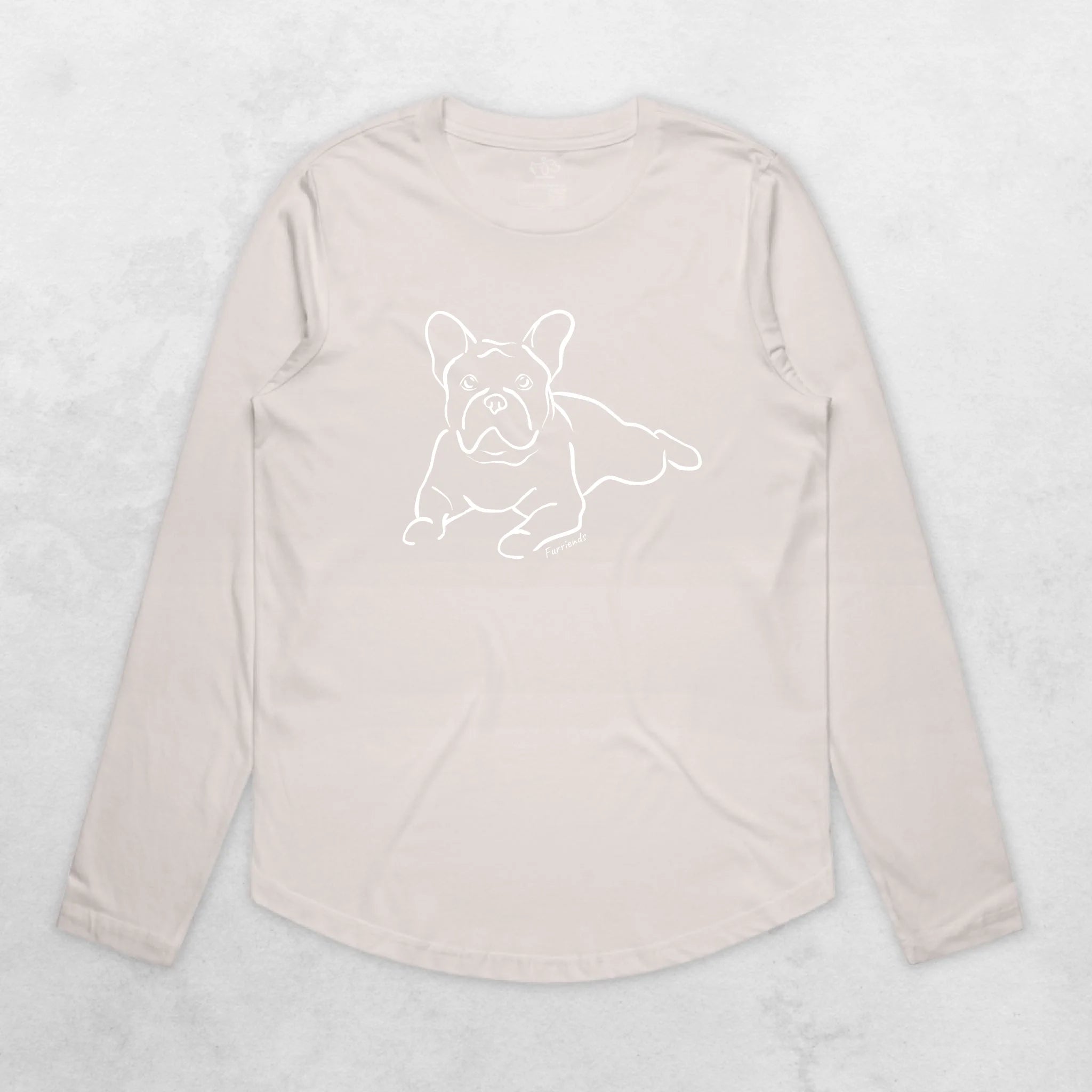 French Bulldog Olivia Women's Long Sleeve T-Shirt