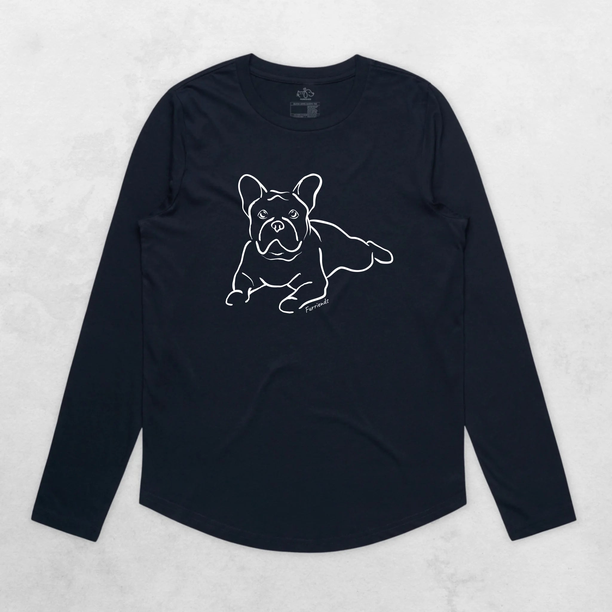 French Bulldog Olivia Women's Long Sleeve T-Shirt