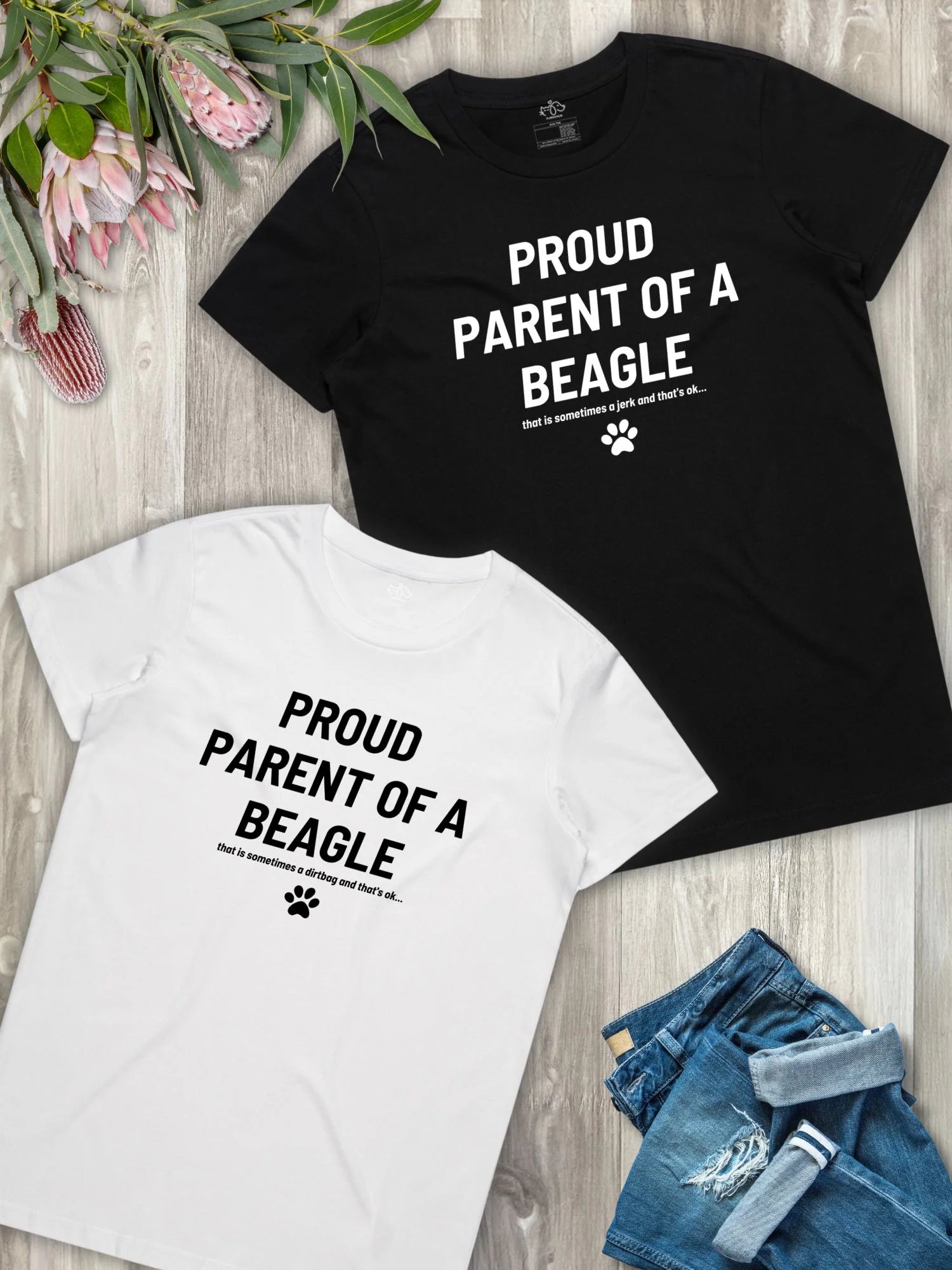 Proud Parent Of A Beagle Regular Fit T-Shirt