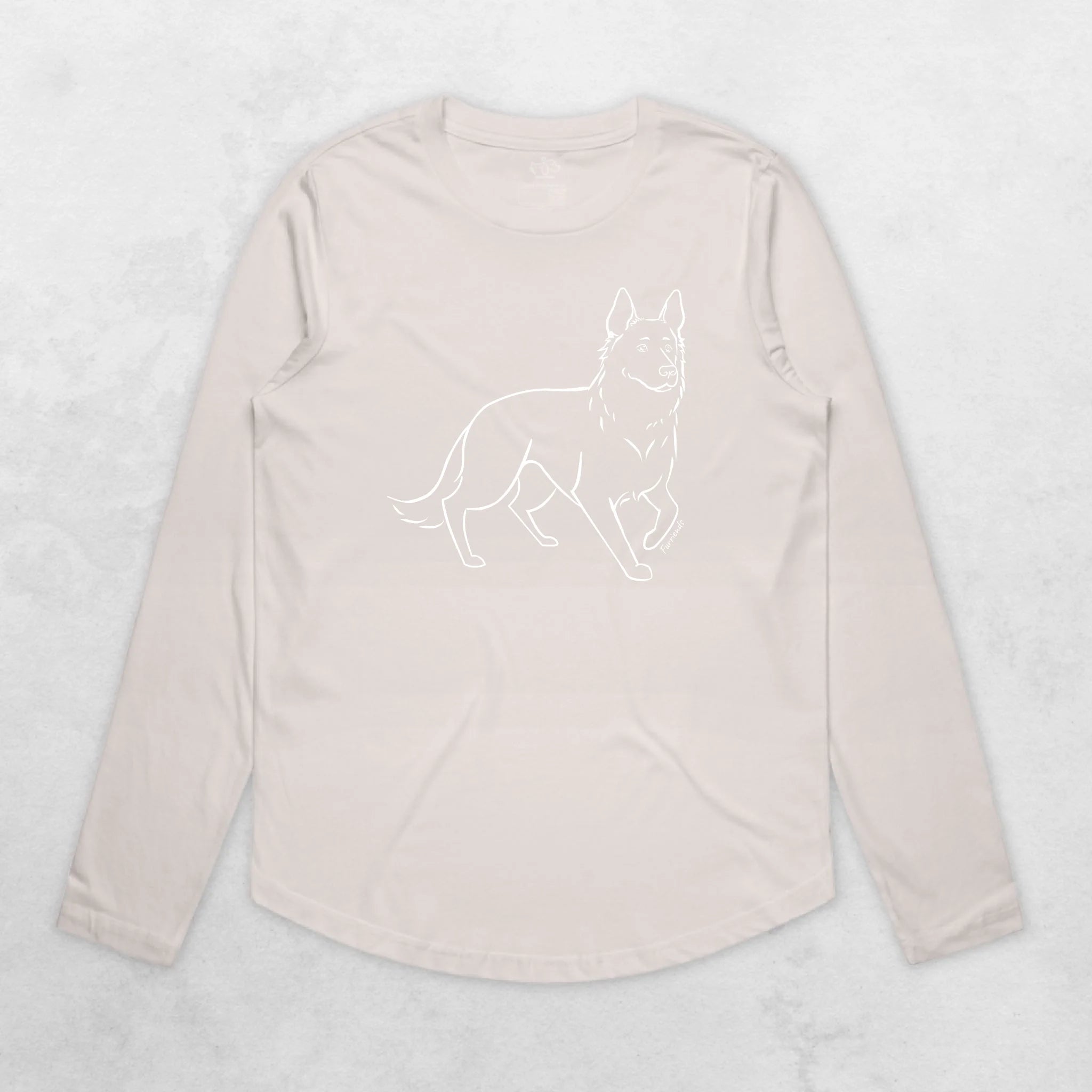 German Shepherd Olivia Women's Long Sleeve T-Shirt